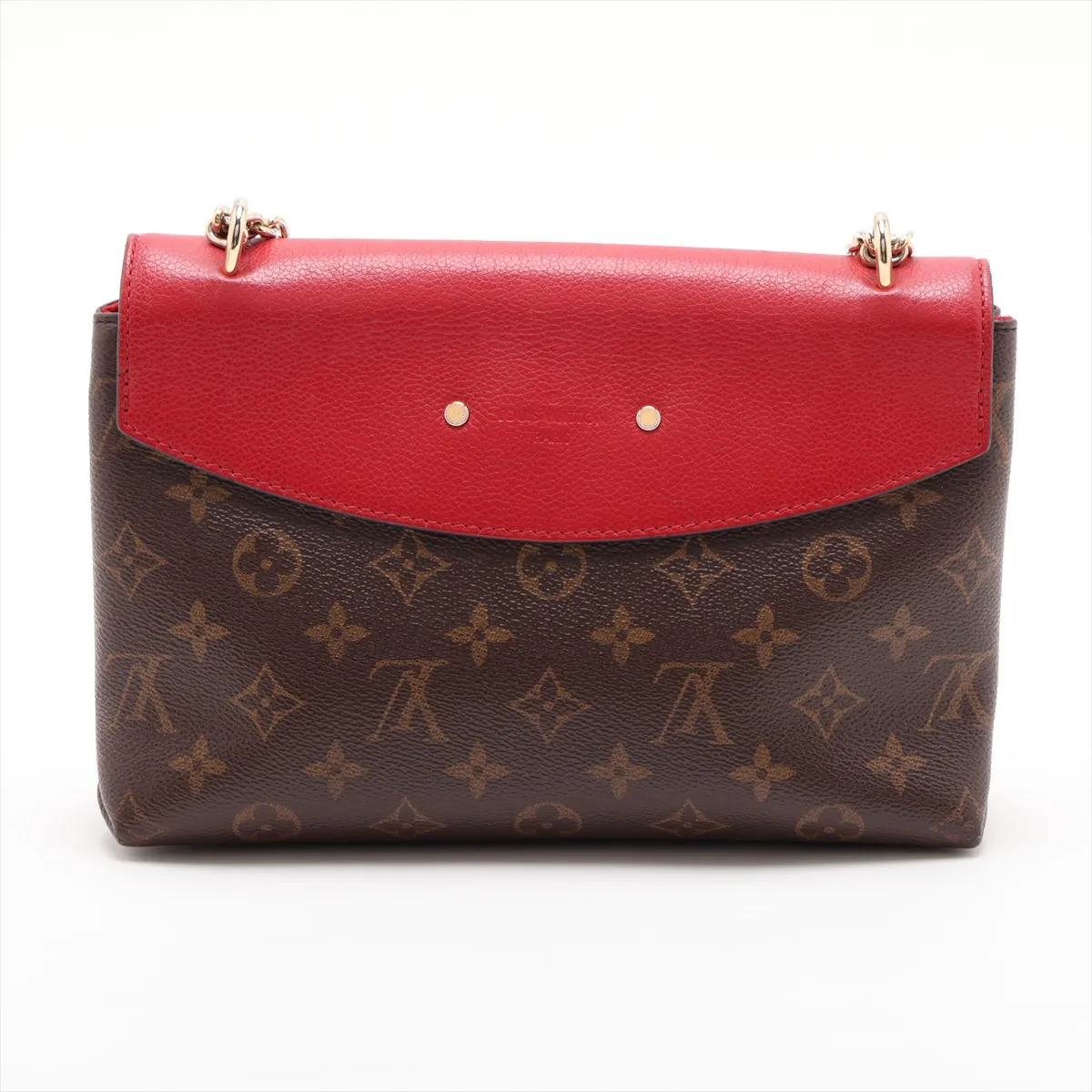 Monogram x Taurillon Samplace M43713 CA0158 Brown x Red (RFID detected) — view 2
