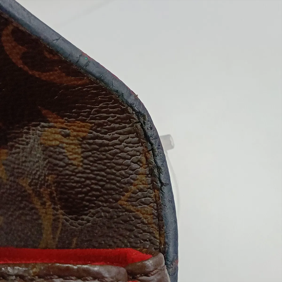 Monogram x Taurillon Samplace M43713 CA0158 Brown x Red (RFID detected) — view 10