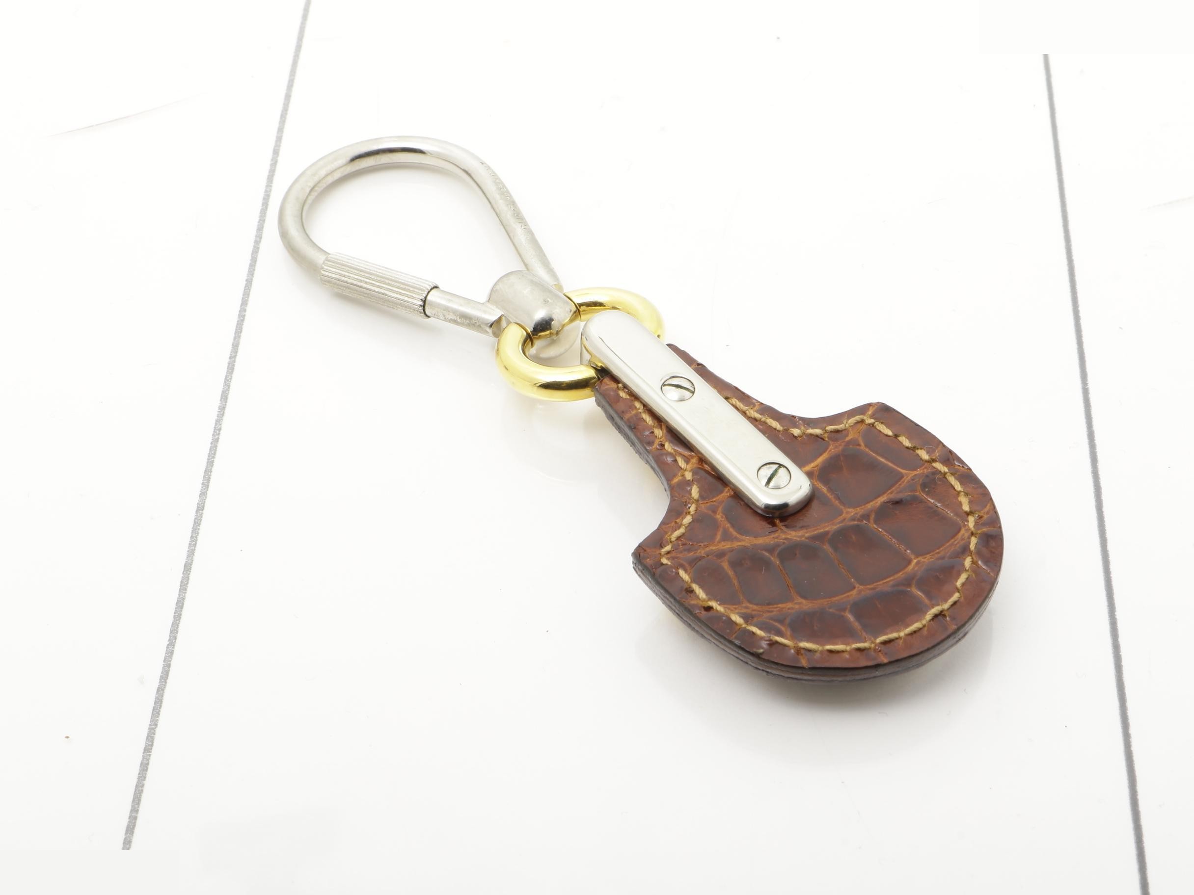 Horsebit Keychain Keyring — view 2