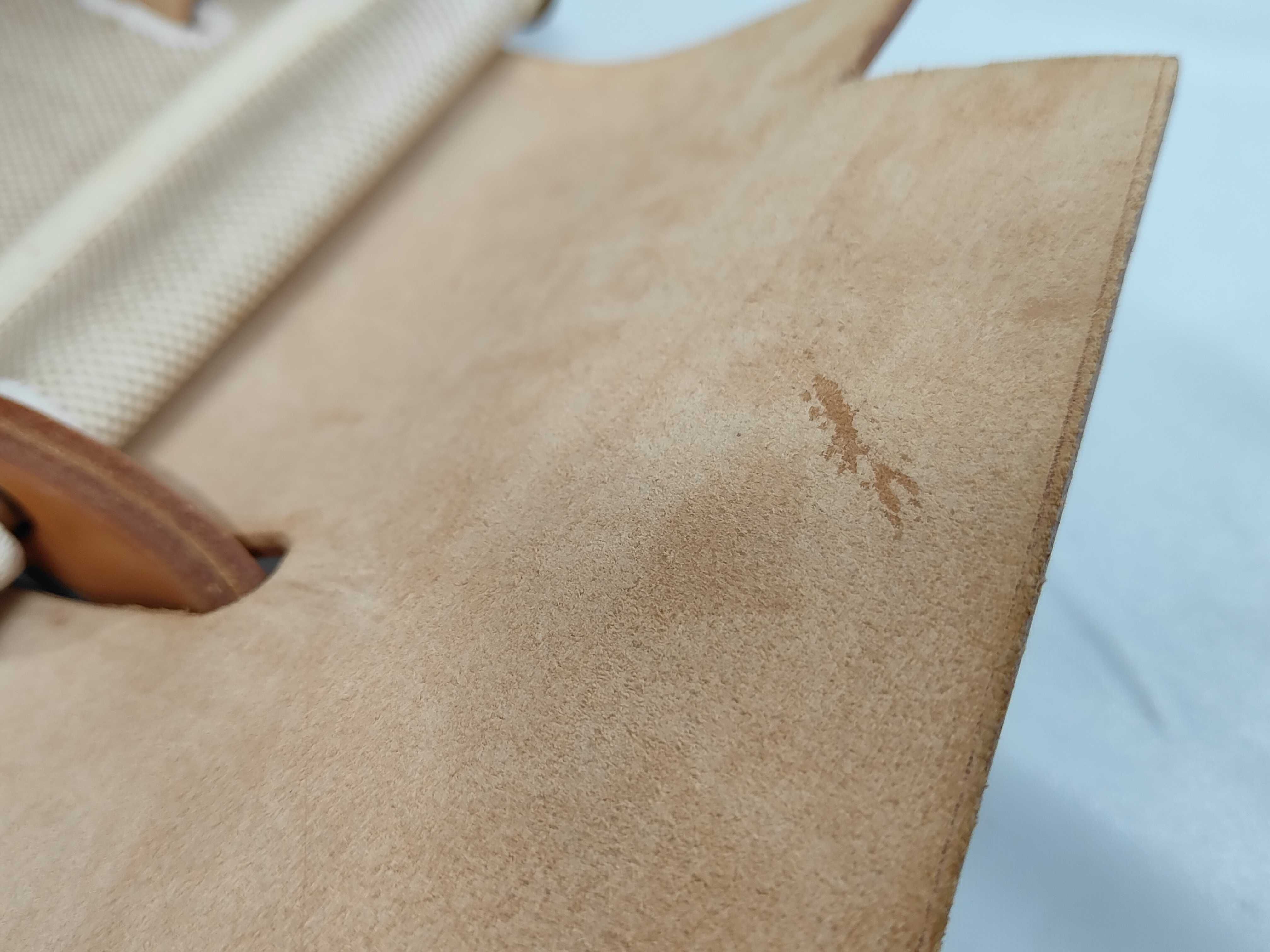 Herbag MM Toile H x Leather Brown D Stamp Includes Replacement Bag Handbag — view 11
