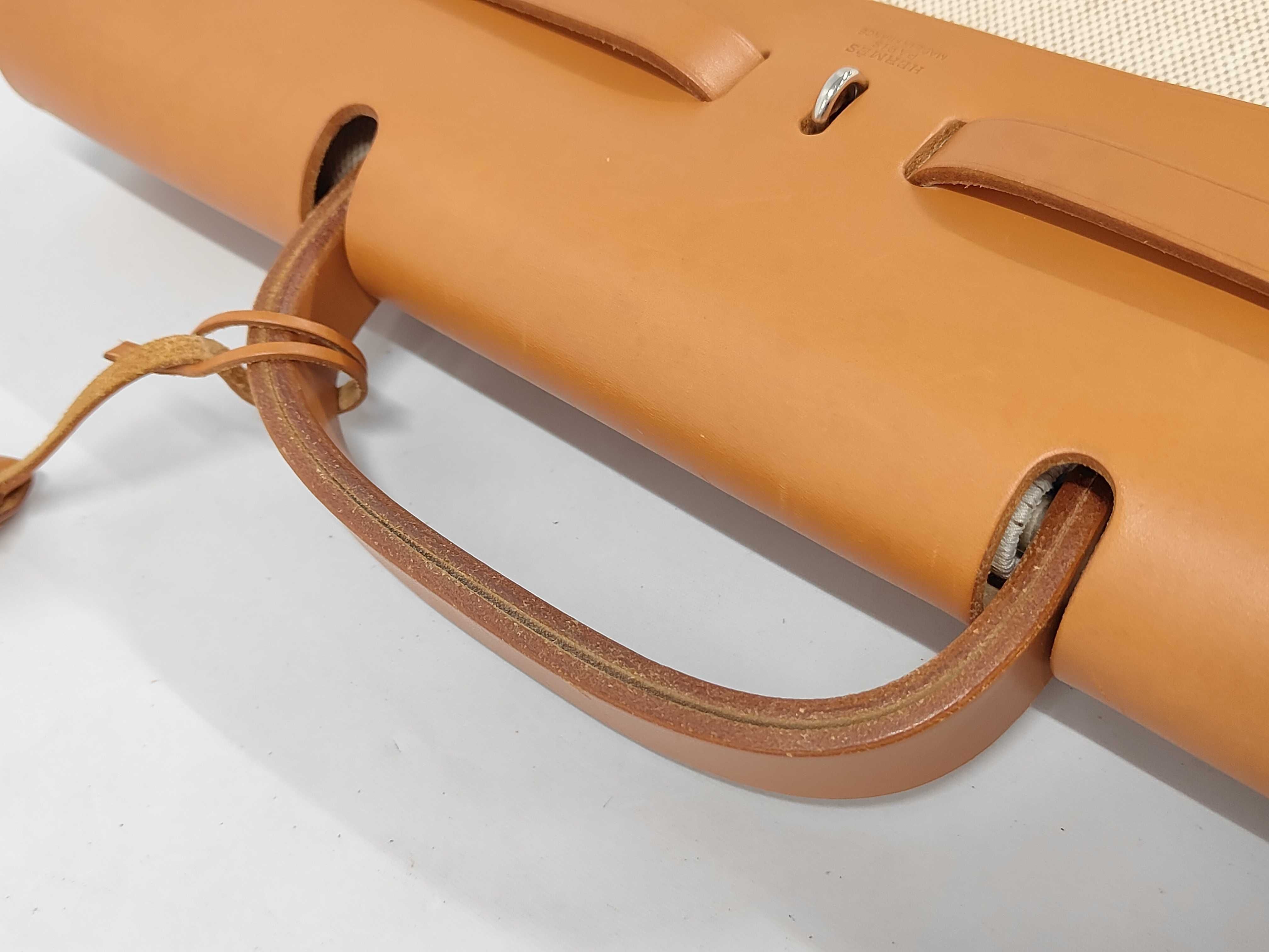 Herbag MM Toile H x Leather Brown D Stamp Includes Replacement Bag Handbag — view 5