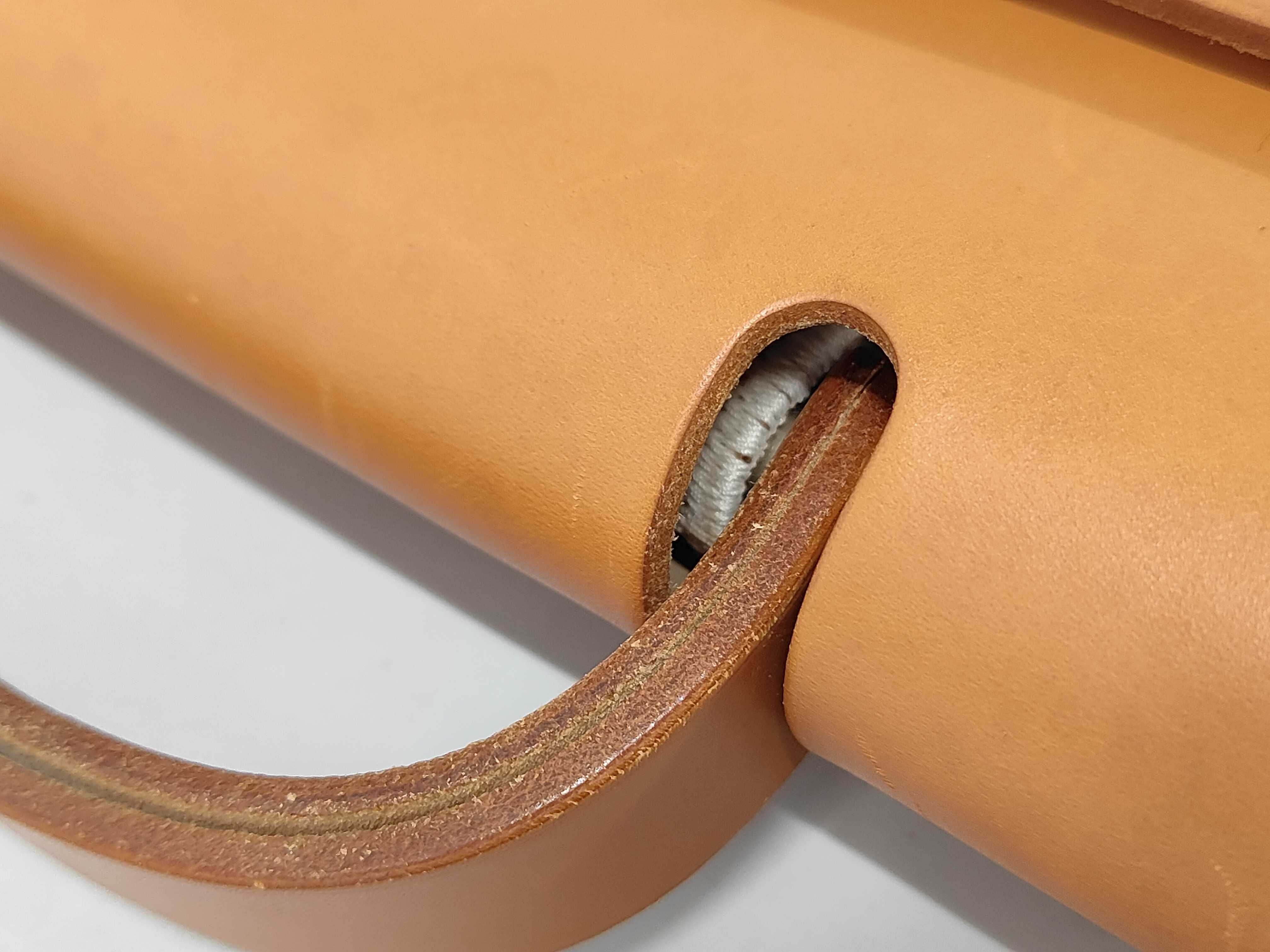 Herbag MM Toile H x Leather Brown D Stamp Includes Replacement Bag Handbag — view 6
