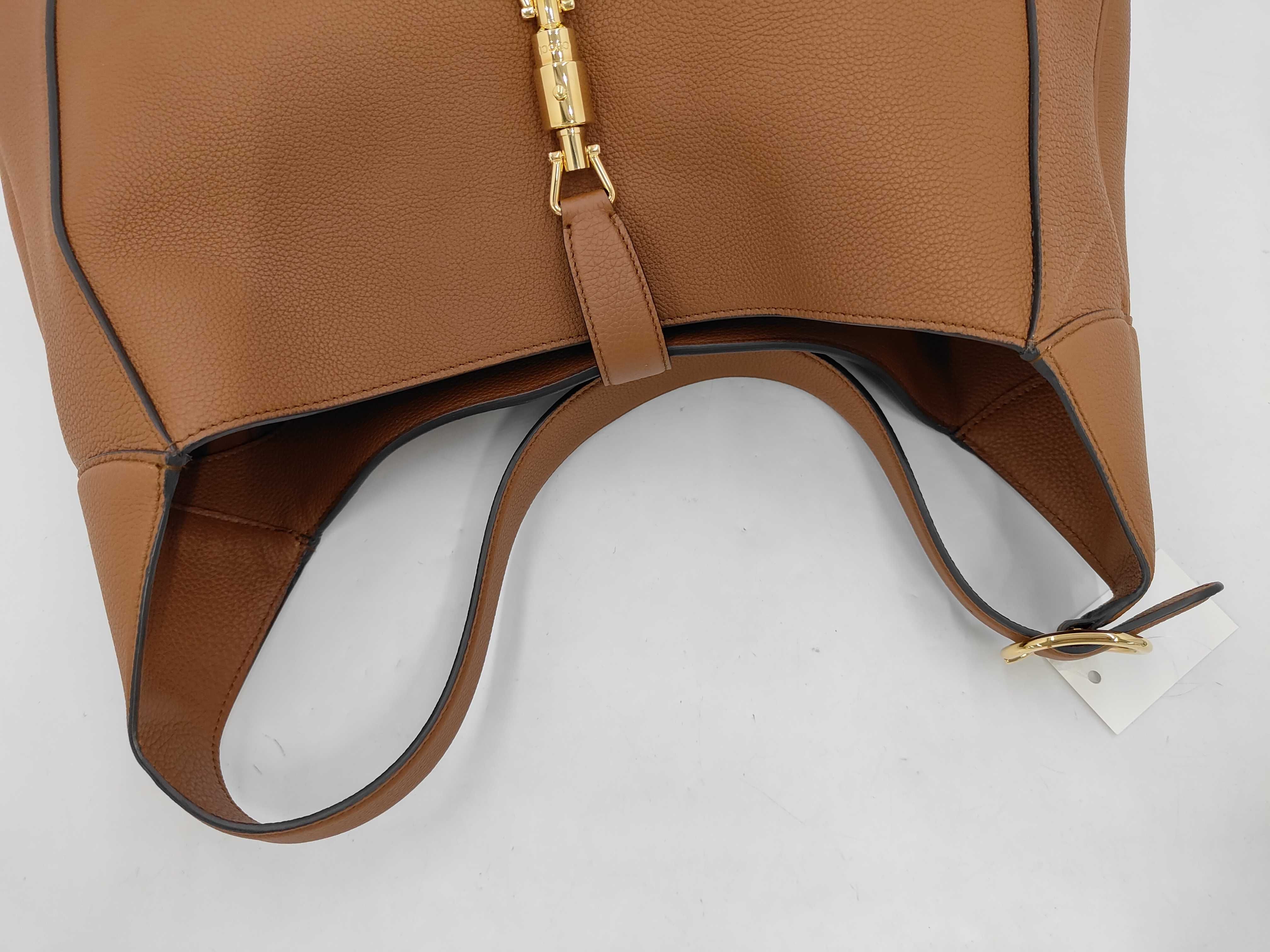 New Jackie Leather One-Shoulder Tote Bag — view 5