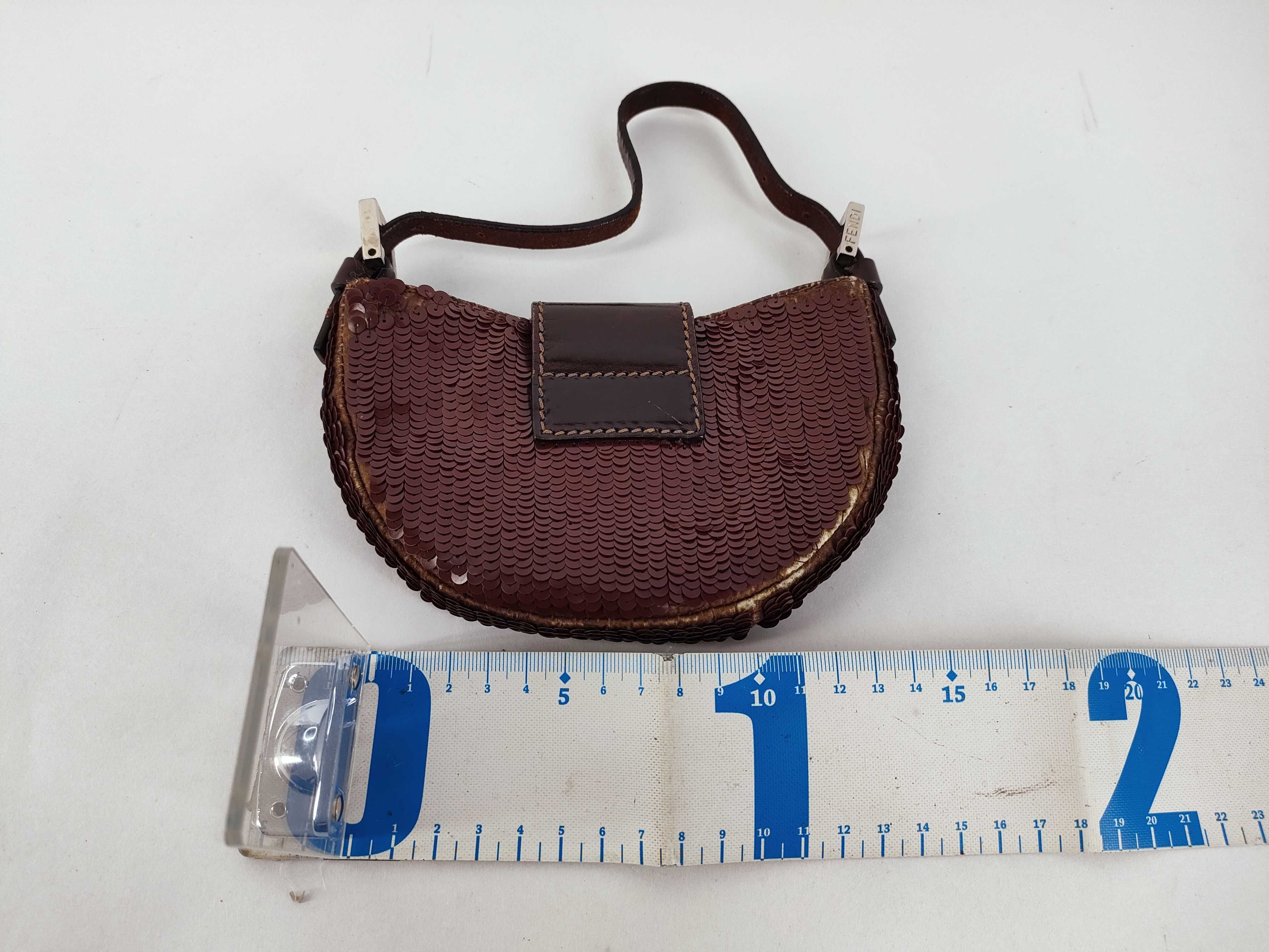 Croissant Handbag, Sequin Handbag — view 2