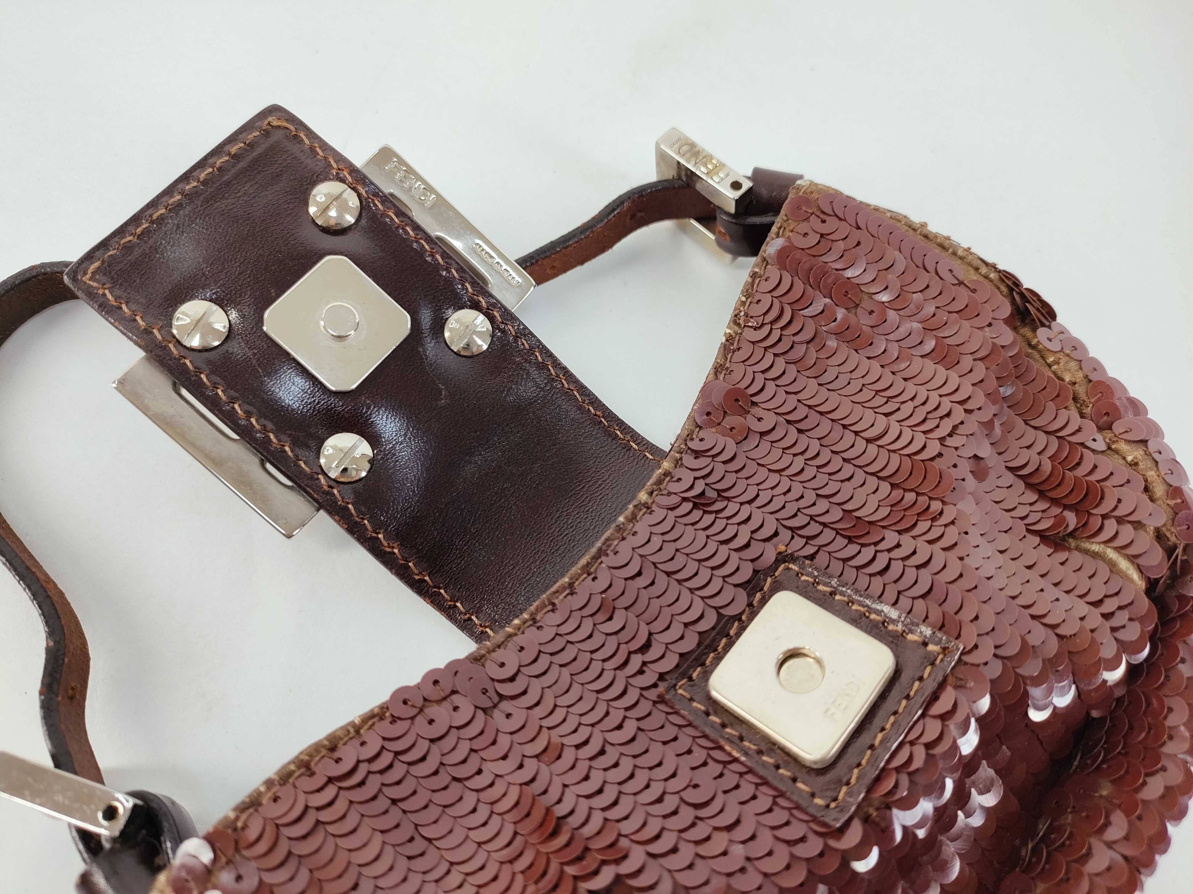 Croissant Handbag, Sequin Handbag — view 9