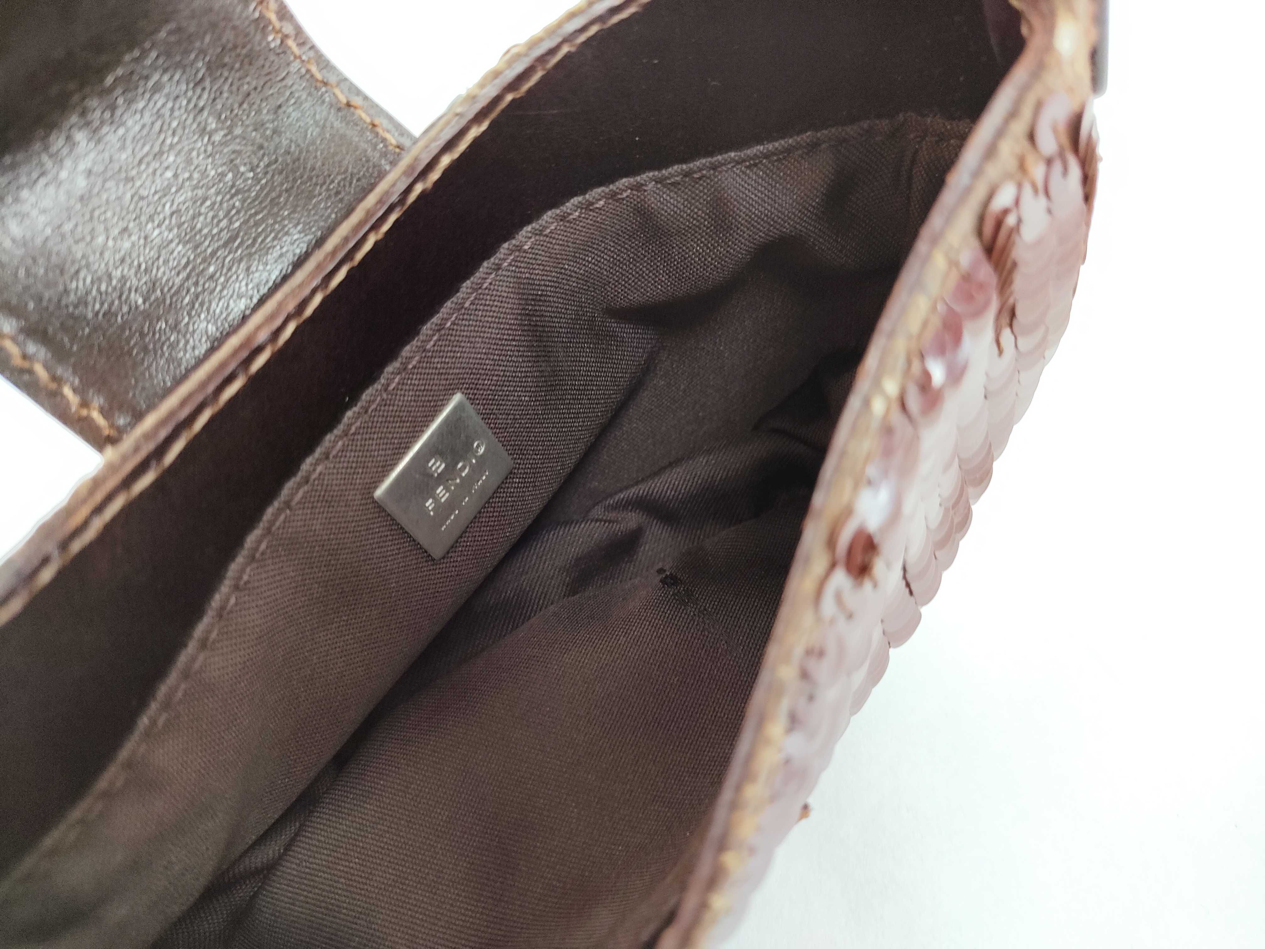 Croissant Handbag, Sequin Handbag — view 10