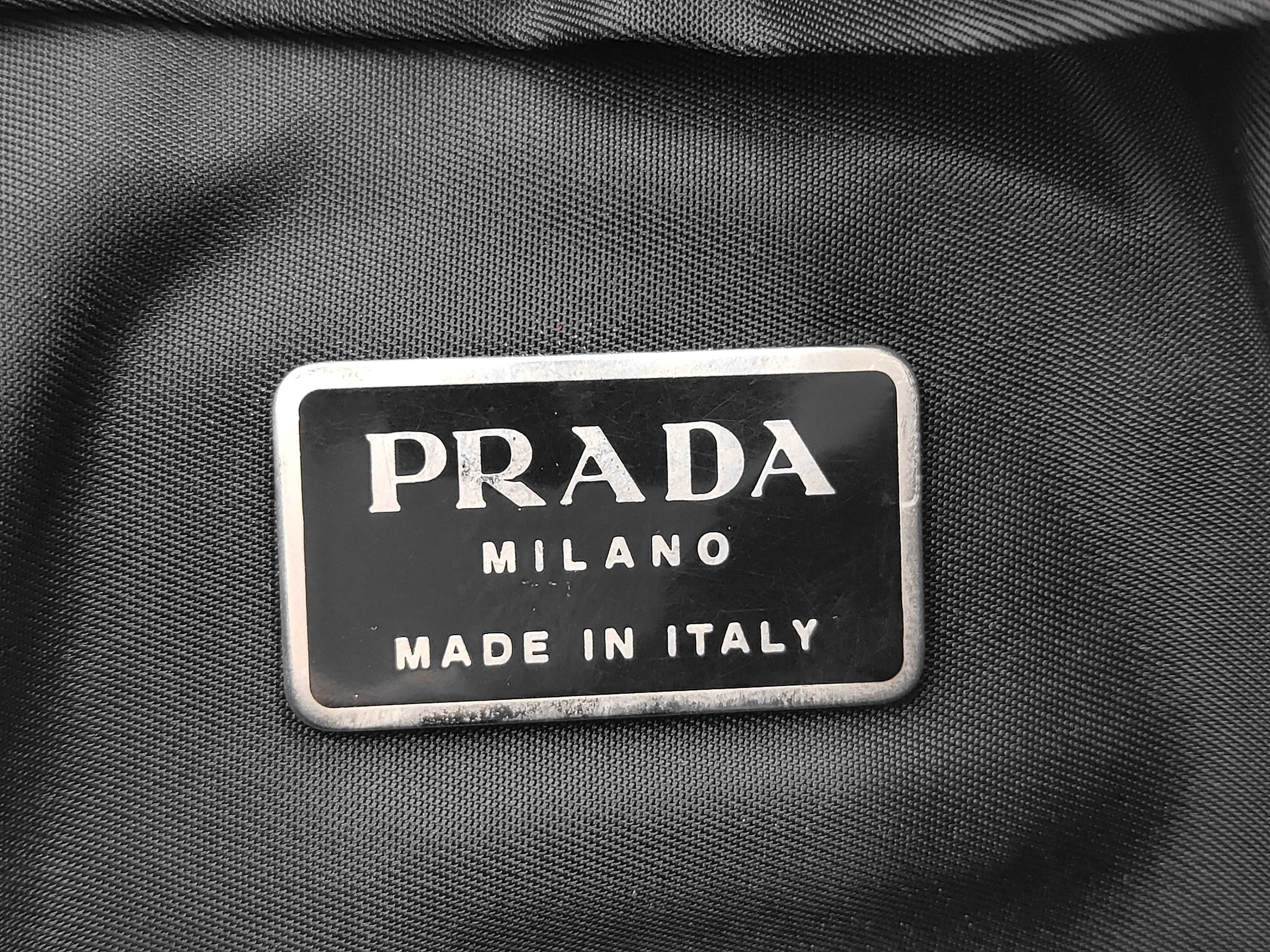 Nylon Prada Shoulder Bag Triangle Plate Shoulder Bag — view 10