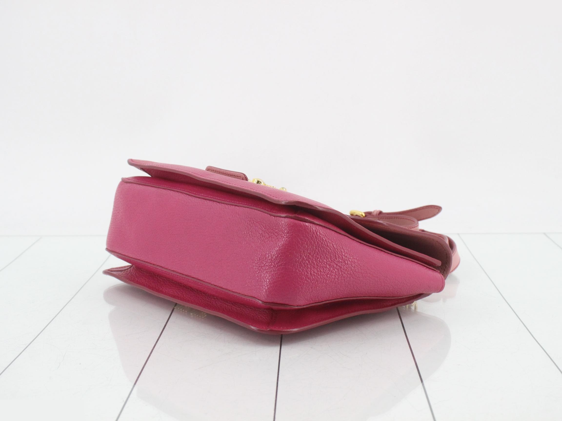 Two-tone 2-way handbag with shoulder strap — view 6