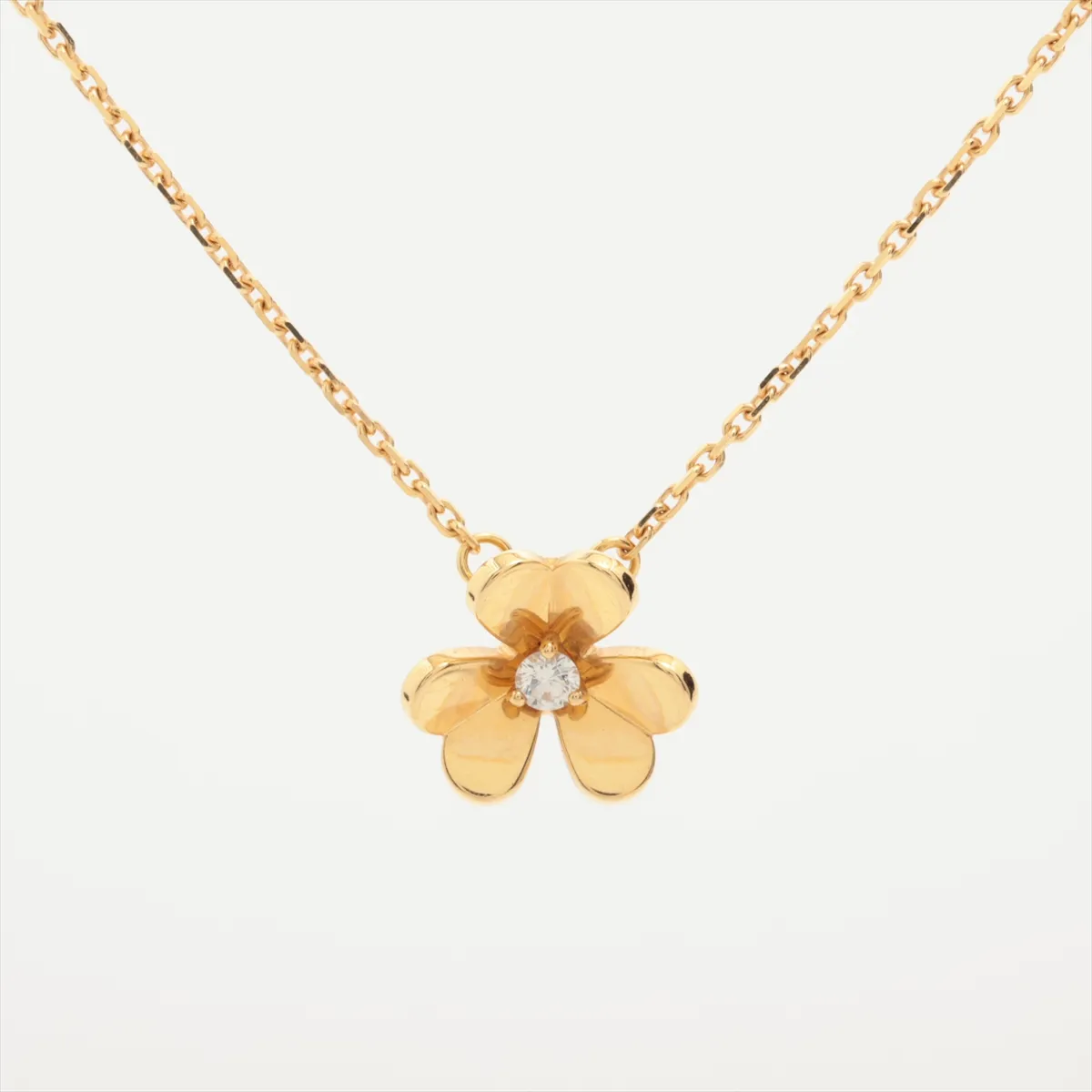 Frivole Mini Diamond Necklace 750(YG) 3.2g JP640995 Hallmark crushed