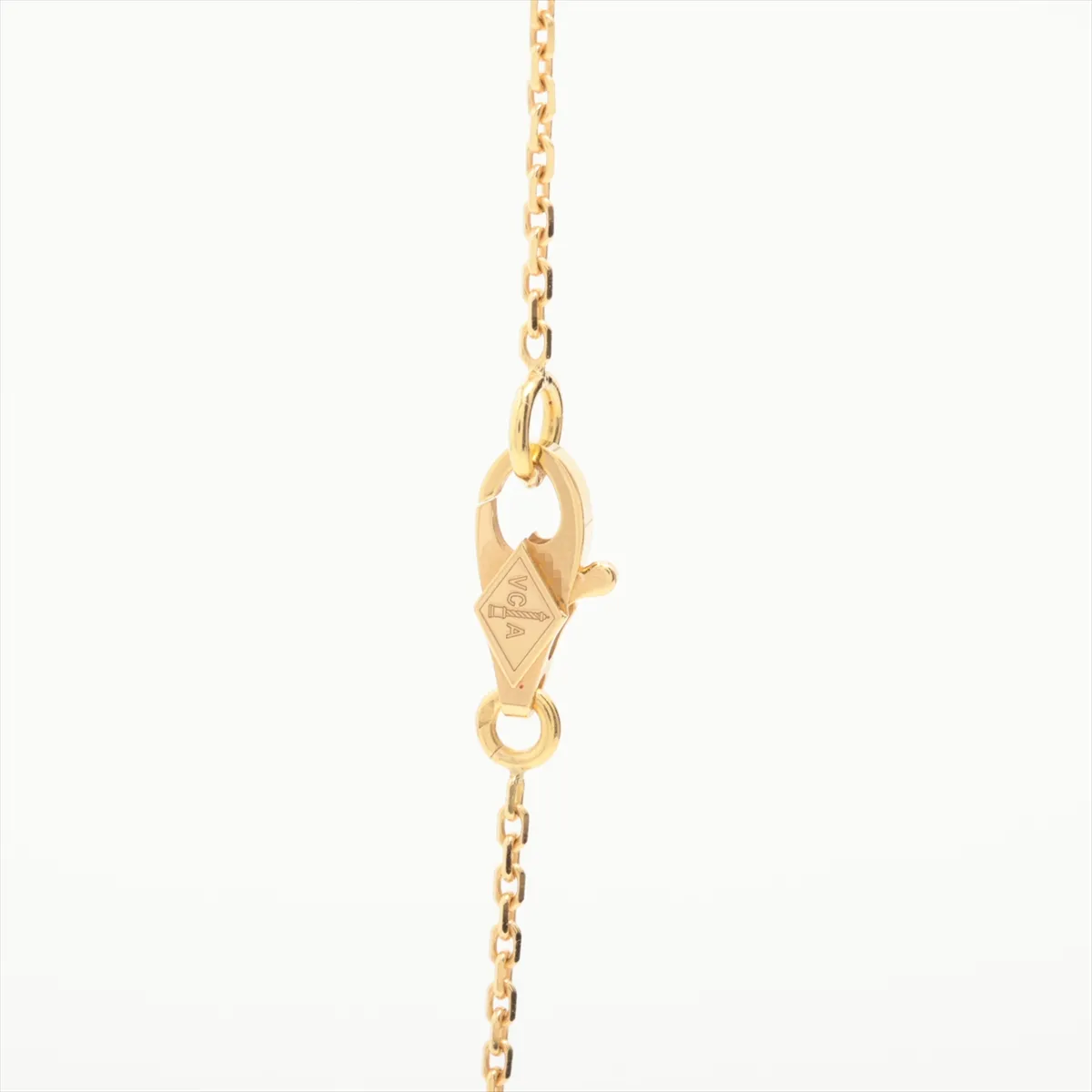 Frivole Mini Diamond Necklace 750(YG) 3.2g JP640995 Hallmark crushed — view 3