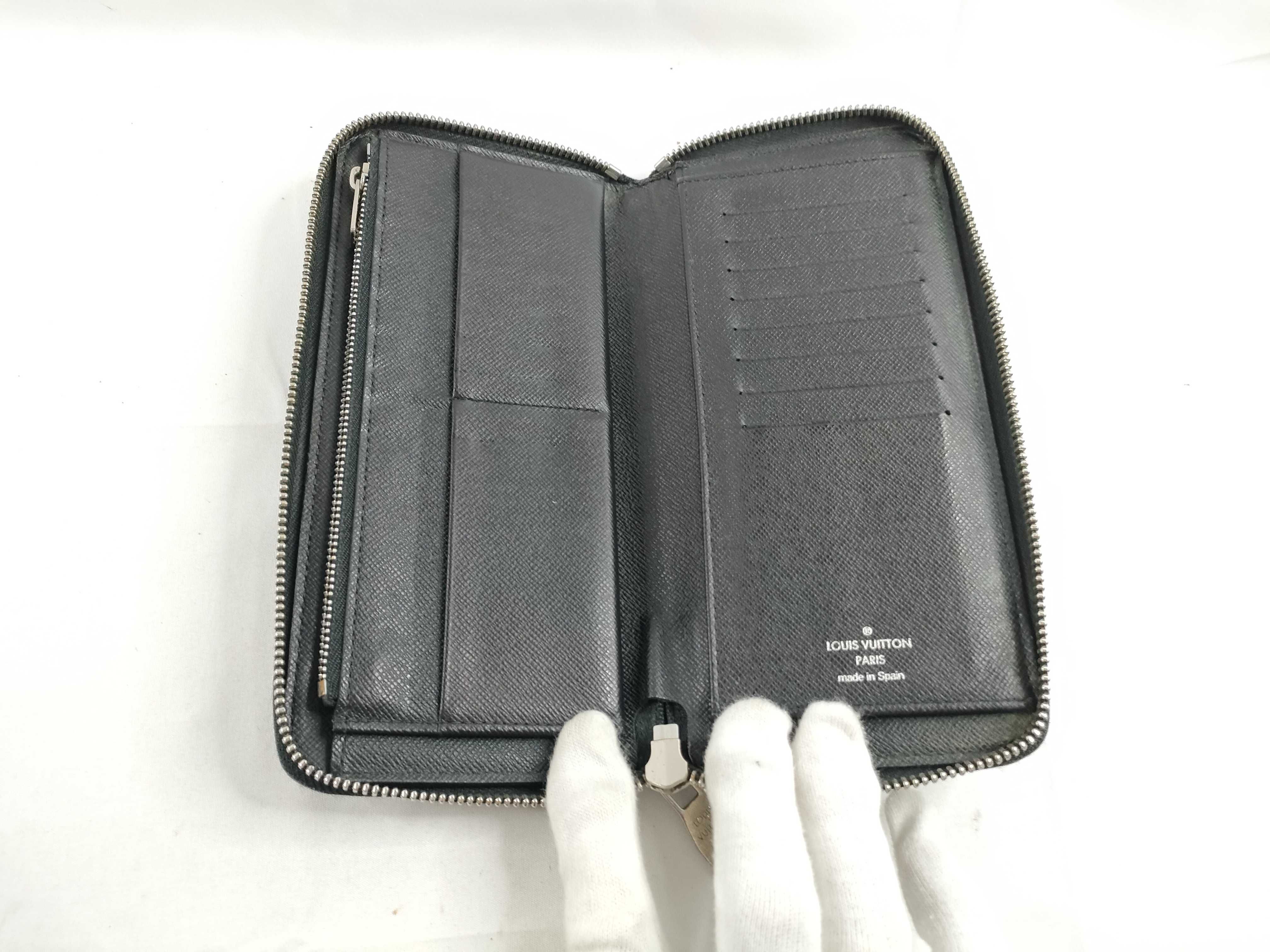 Damier Graphite Zippy Wallet Vertical N63095 Wallet — view 8