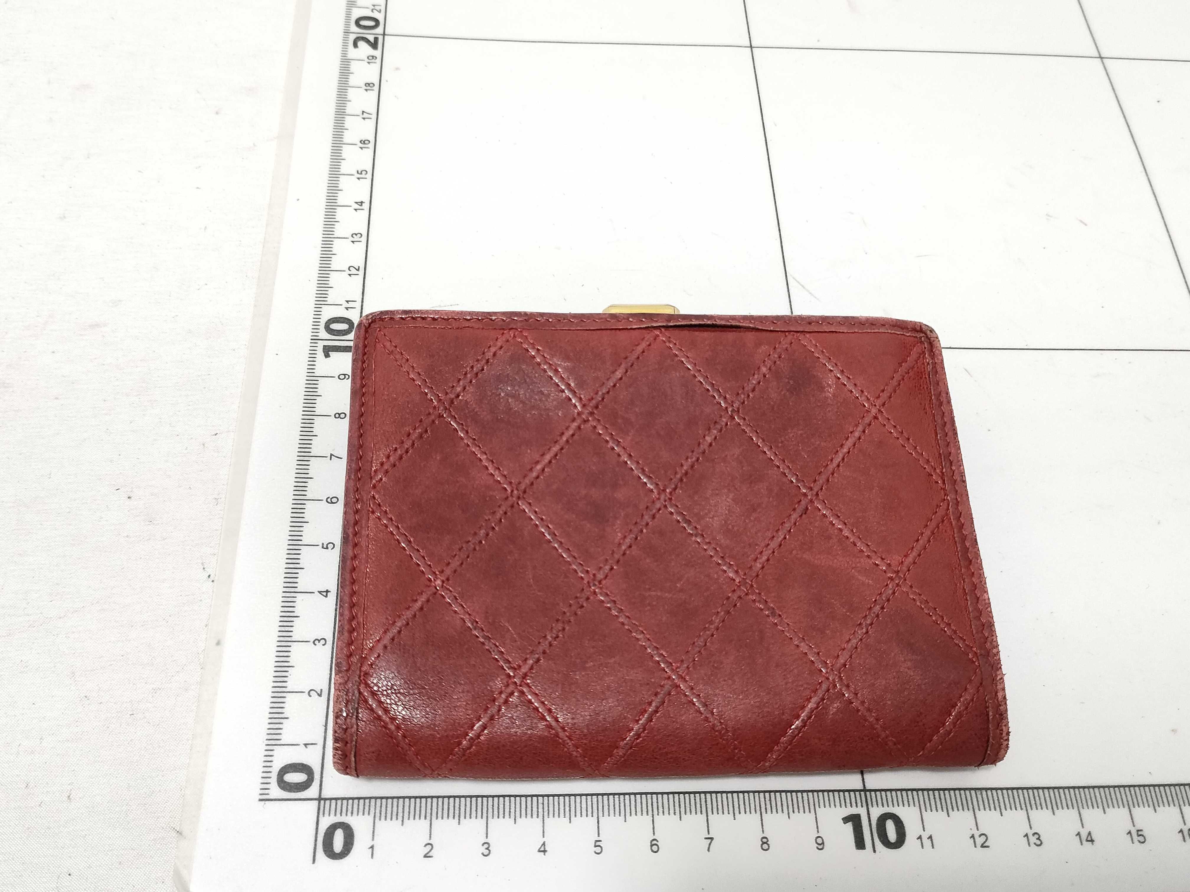Red Lambskin Wallet — view 2