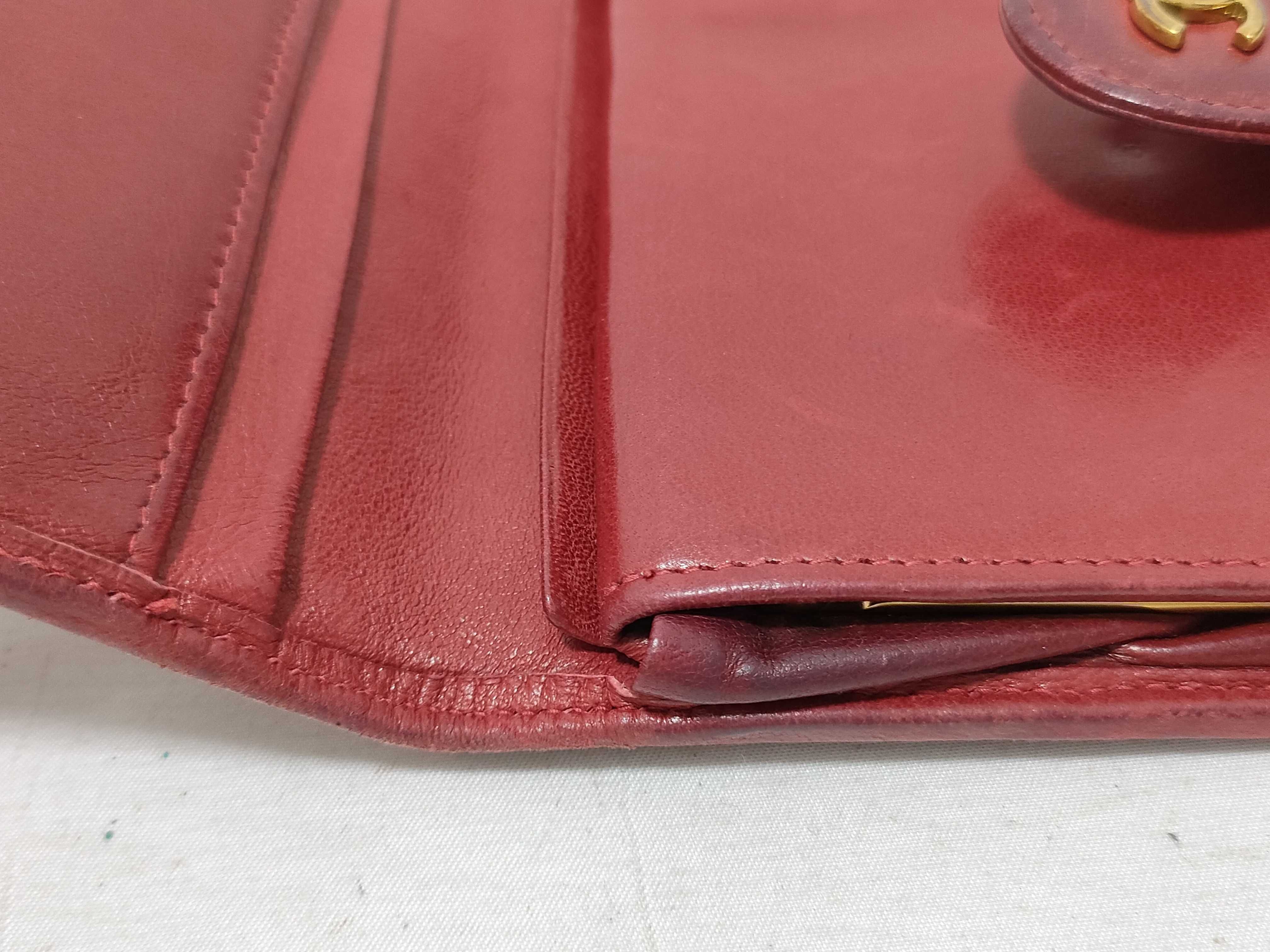 Red Lambskin Wallet — view 14