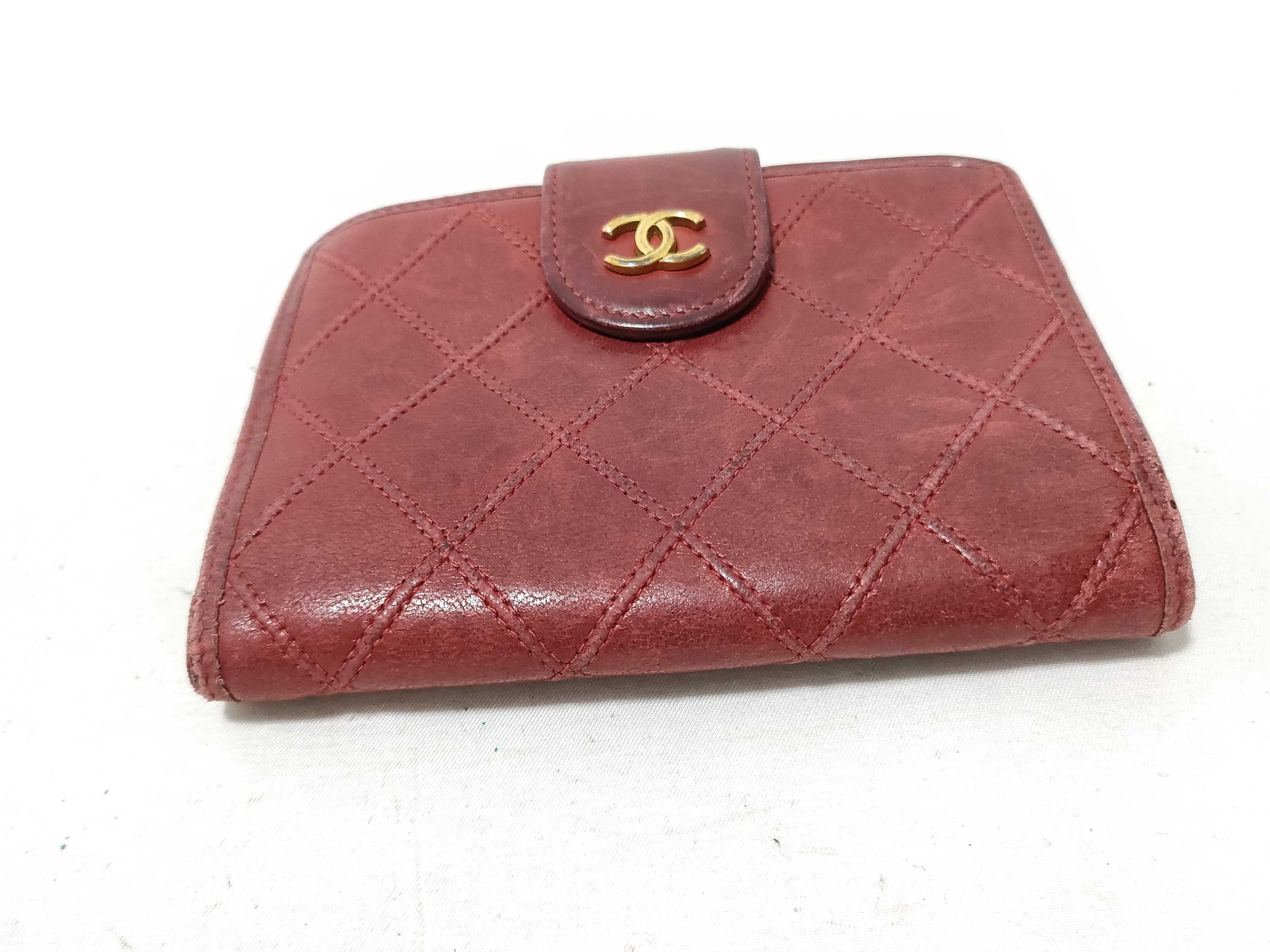 Red Lambskin Wallet — view 3