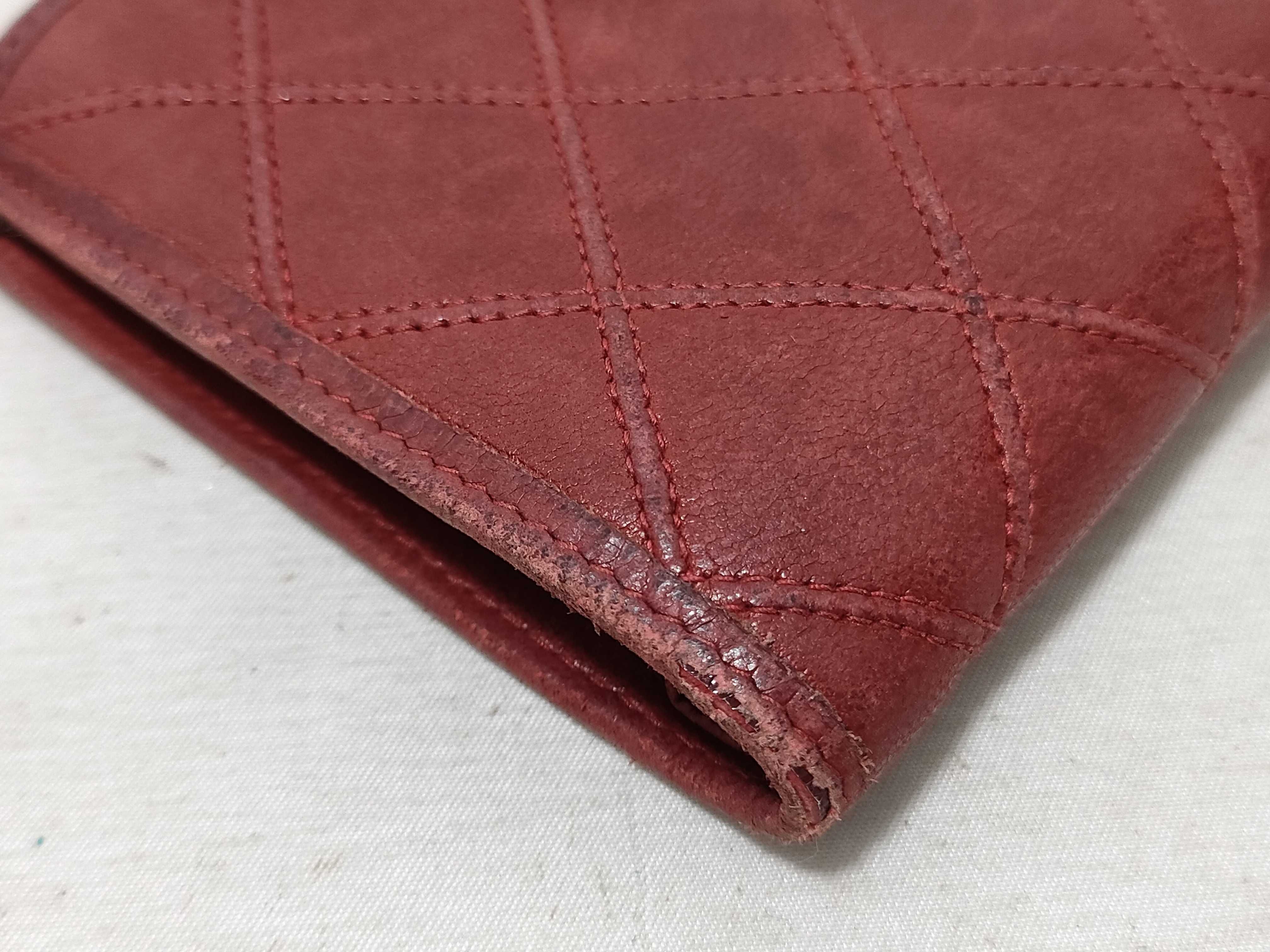 Red Lambskin Wallet — view 4