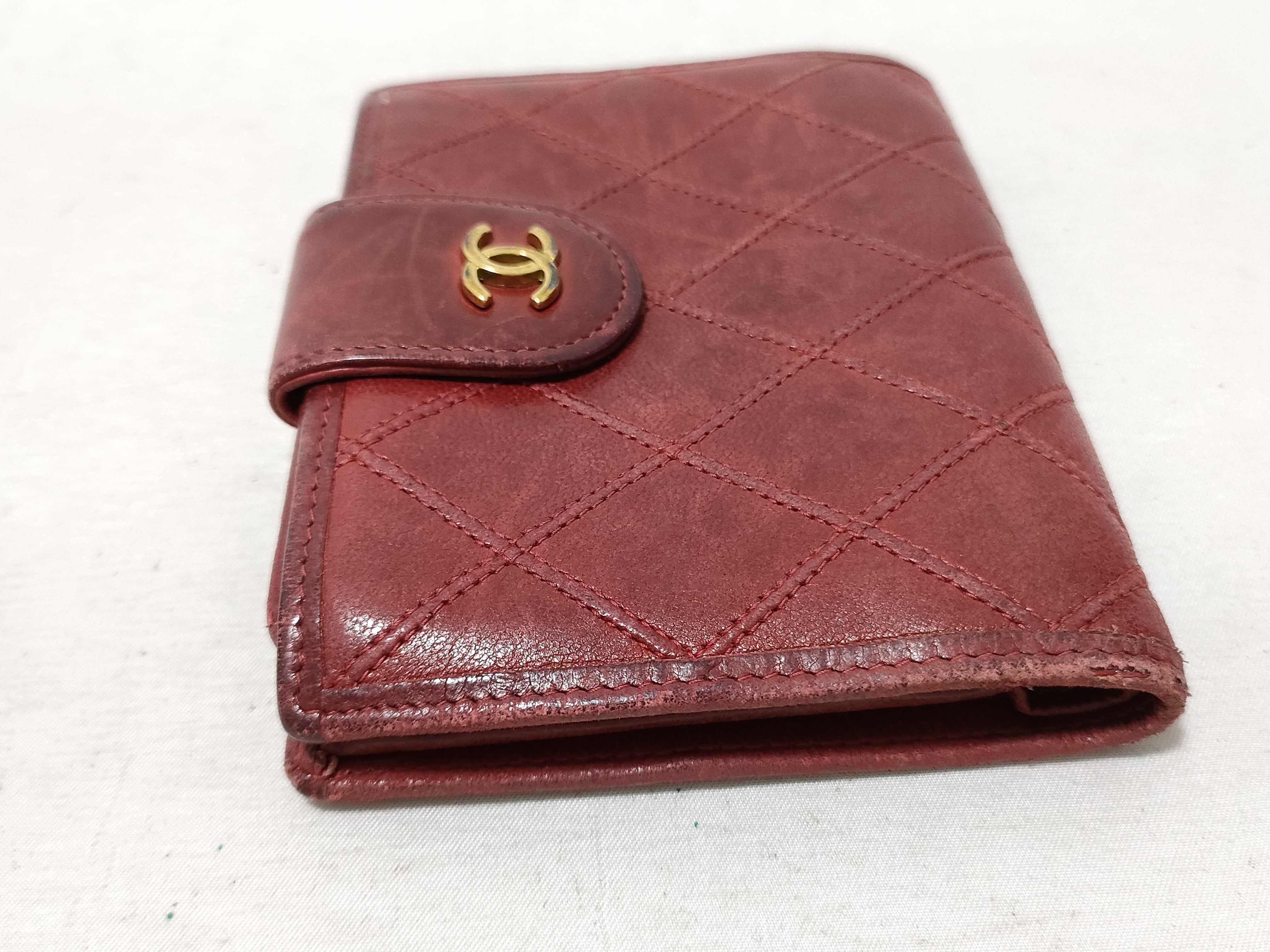 Red Lambskin Wallet — view 5