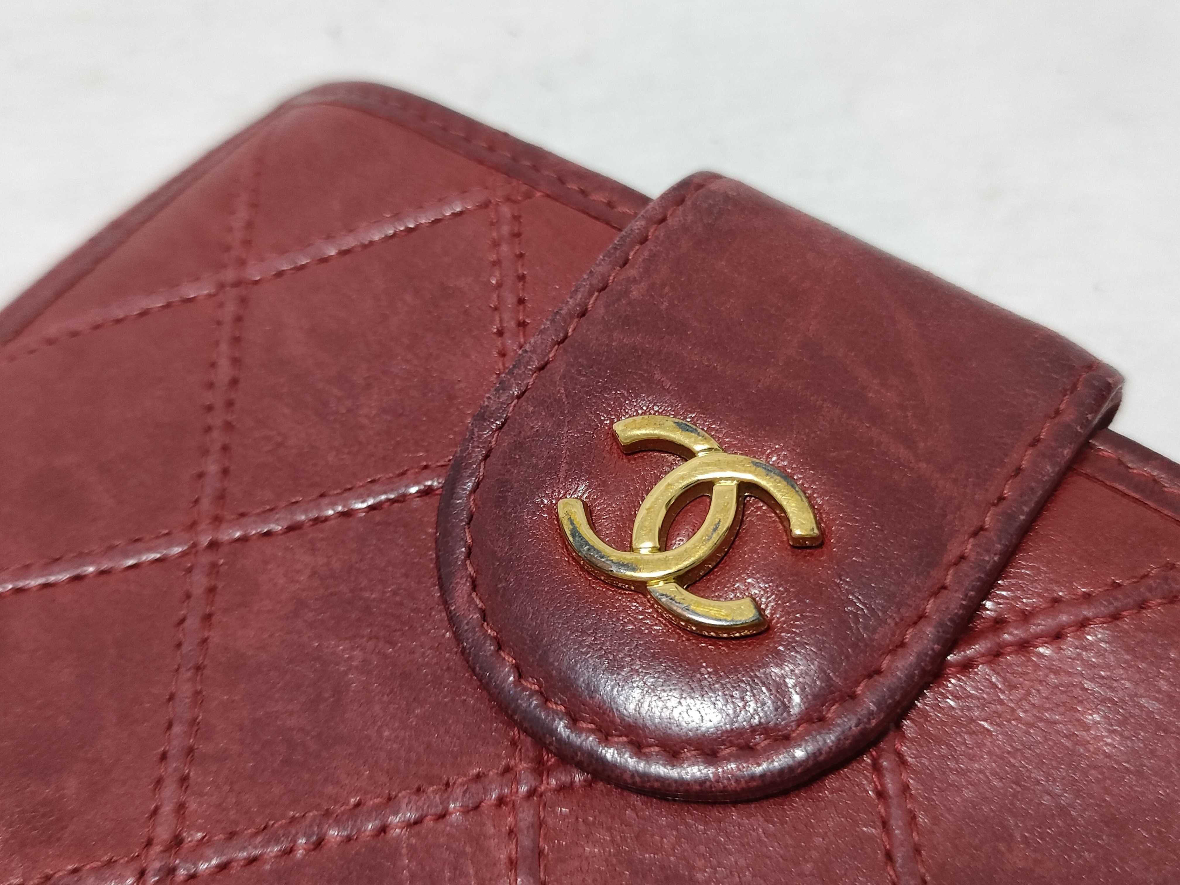Red Lambskin Wallet — view 7