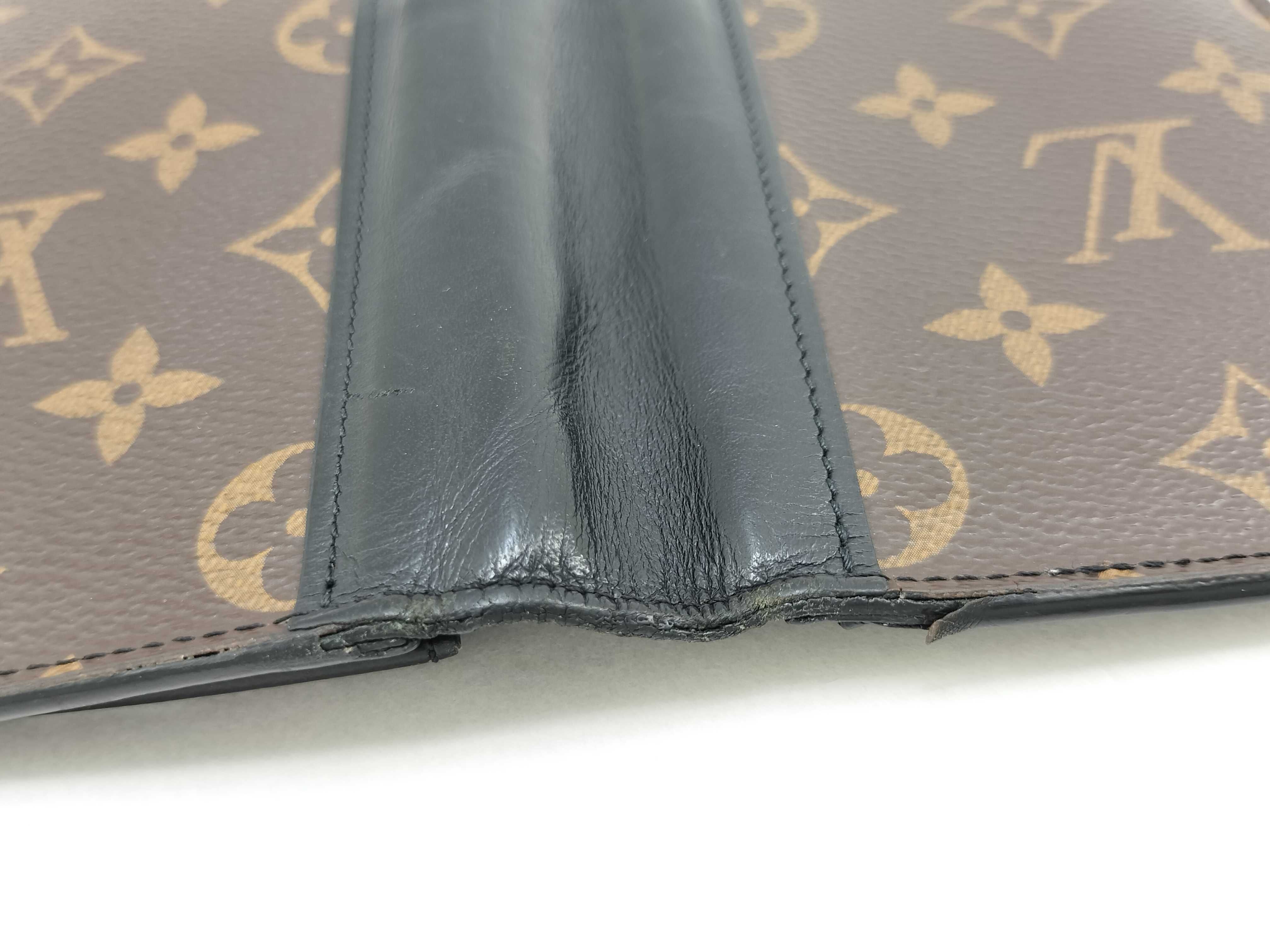 Monogram Macassar Louis Vuitton Portefeuille Brazza Monogram Macassar Bi-fold Long Wallet Leather M69410 Wallet — view 15