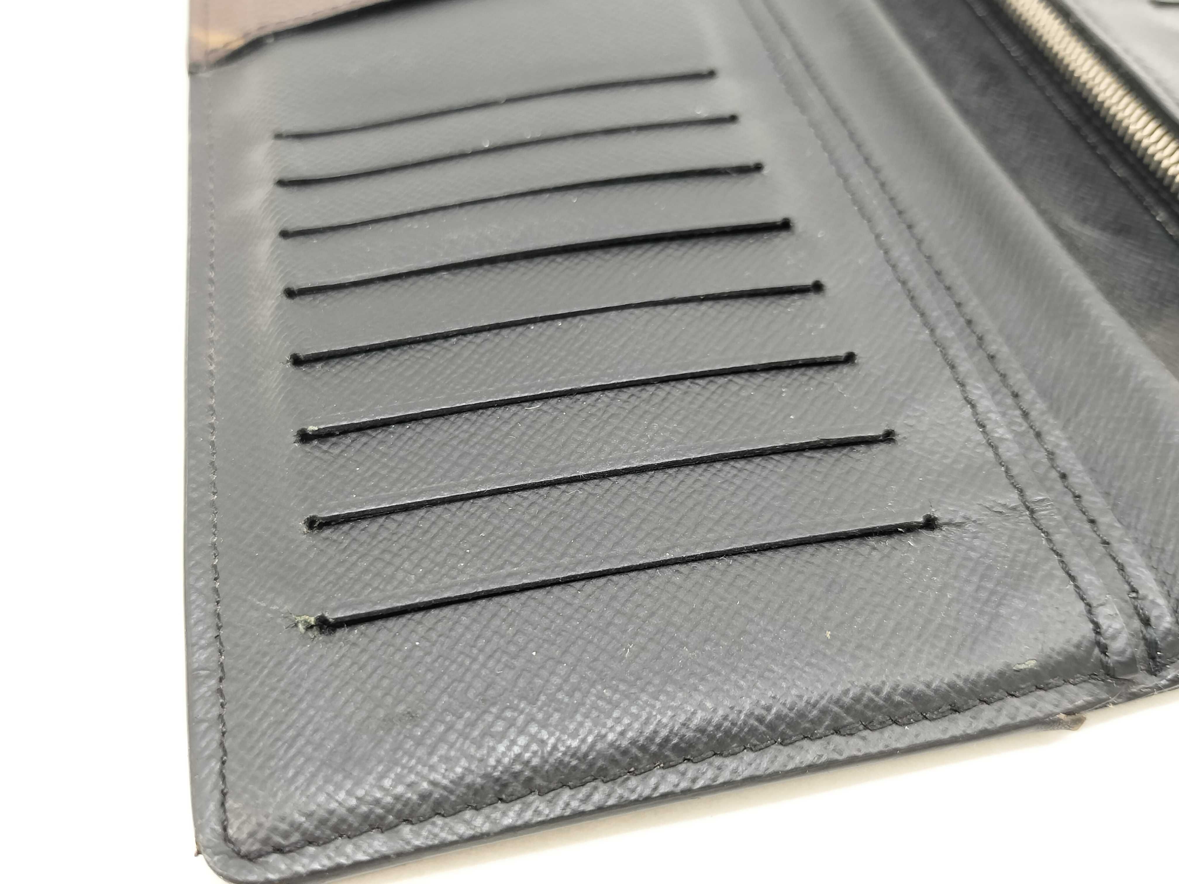 Monogram Macassar Louis Vuitton Portefeuille Brazza Monogram Macassar Bi-fold Long Wallet Leather M69410 Wallet — view 10