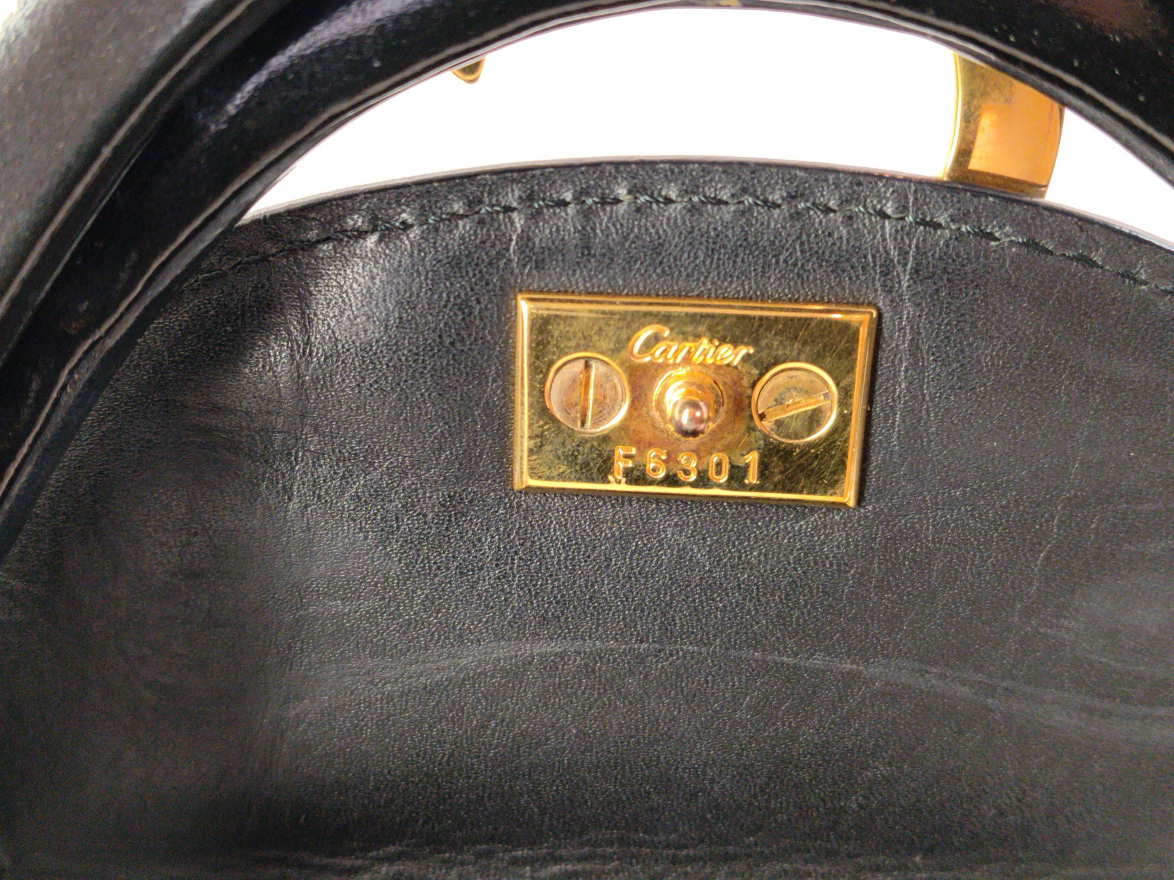 Panthère Cartier Panthère Patent Handbag — view 13