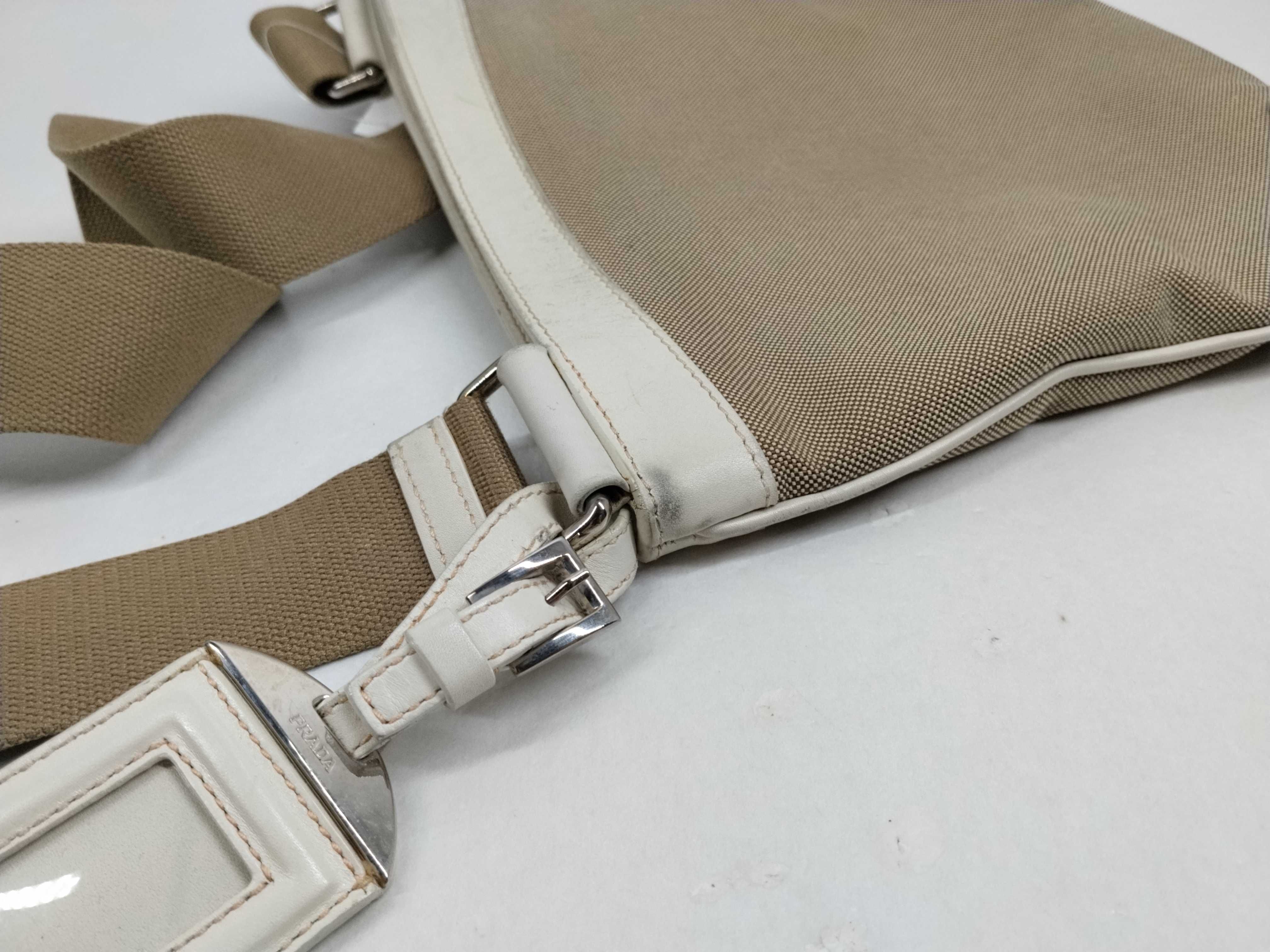 Canvas x Leather Shoulder Bag, Jacquard Shoulder Bag — view 5