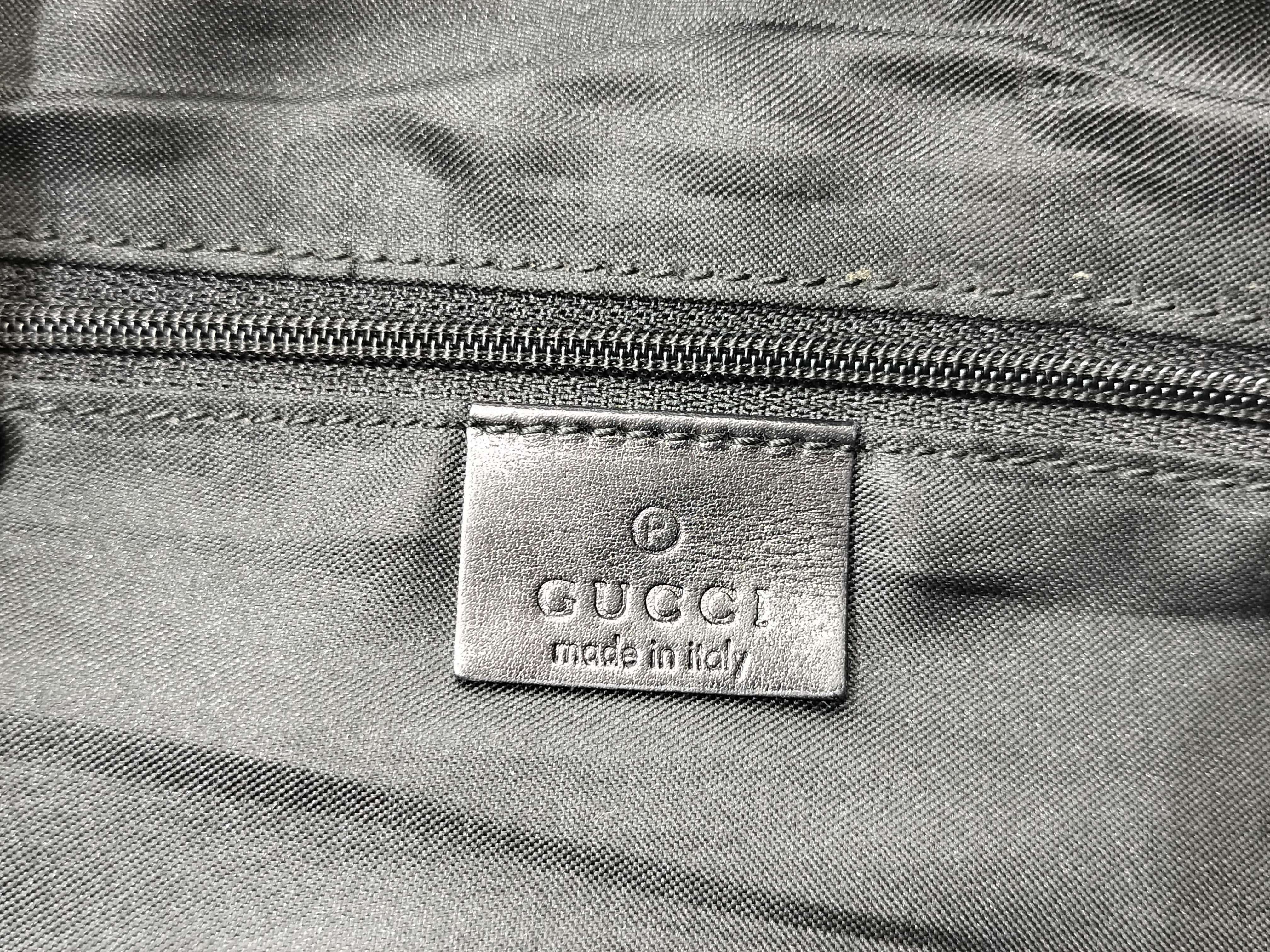 Jackie Gucci Handbag Jackie GG Black Shoulder Bag — view 12