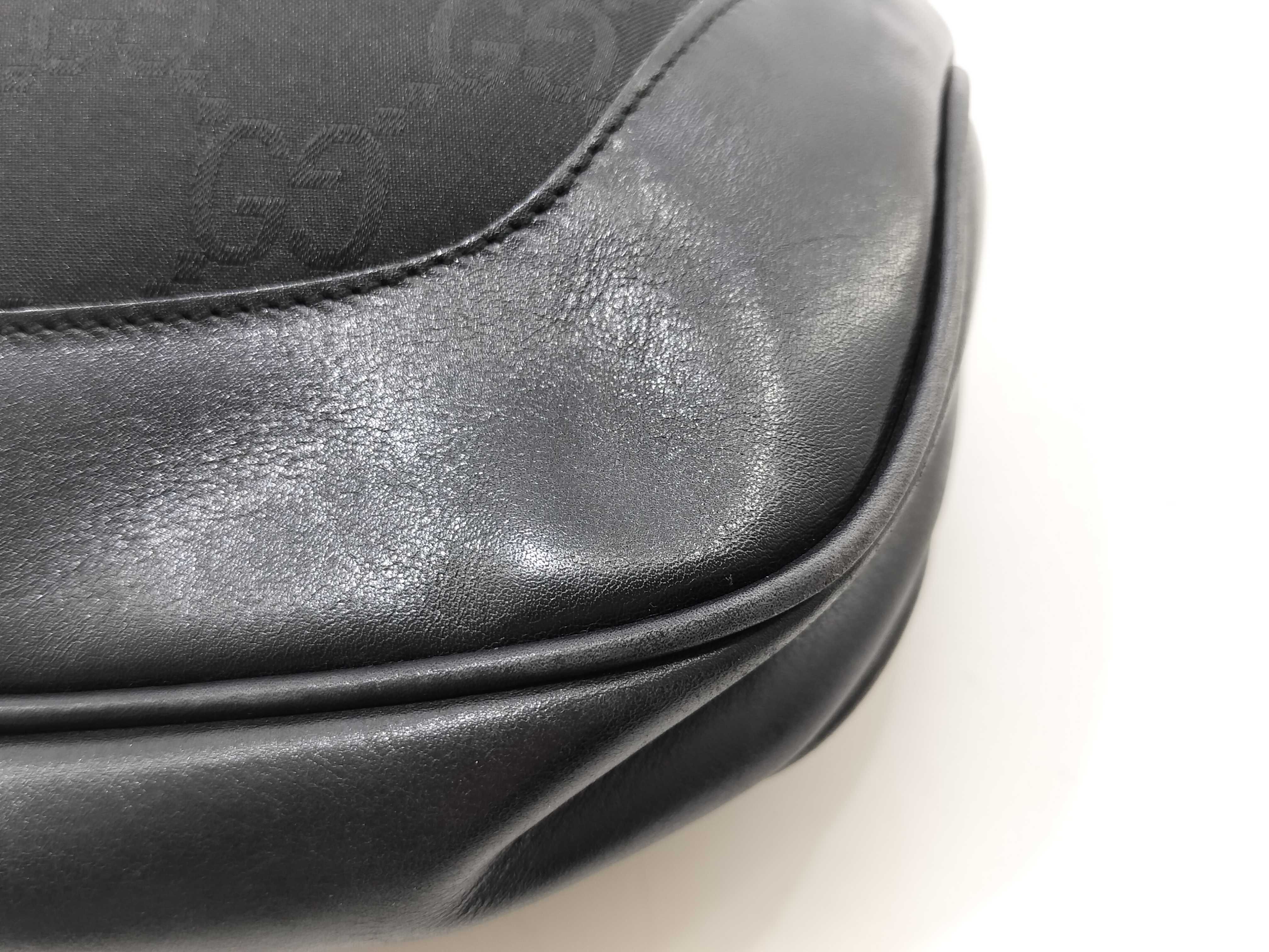 Jackie Gucci Handbag Jackie GG Black Shoulder Bag — view 5
