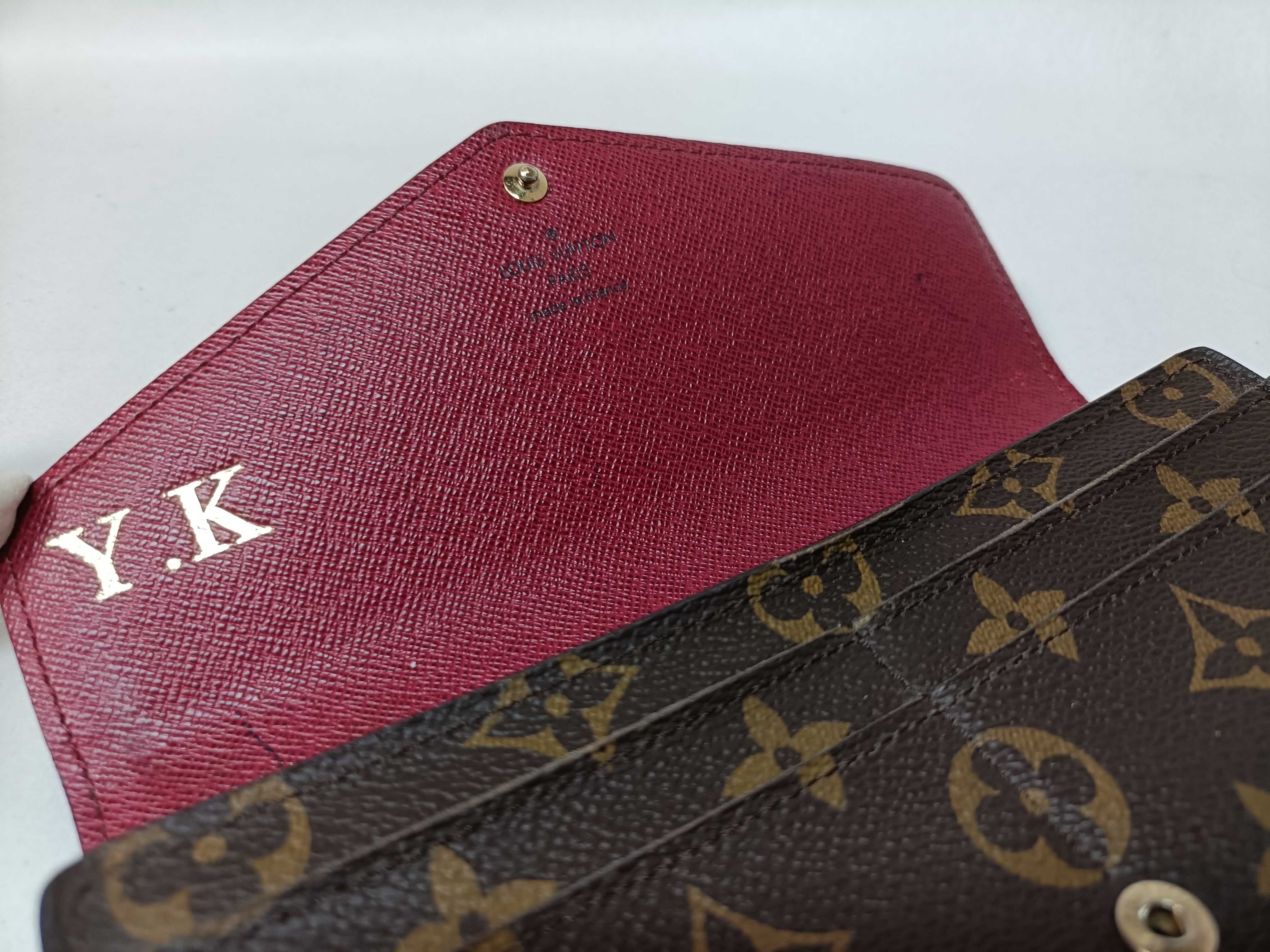 Monogram Portefeuille Sarah Wallet — view 8