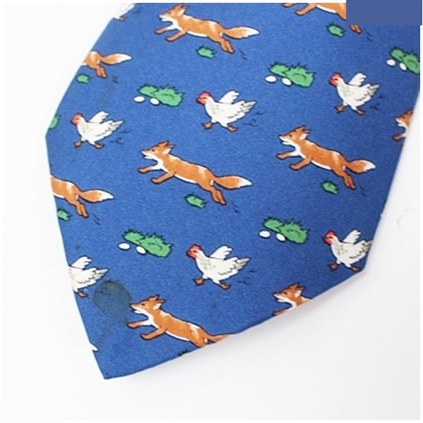 Hermès silk tie — view 4