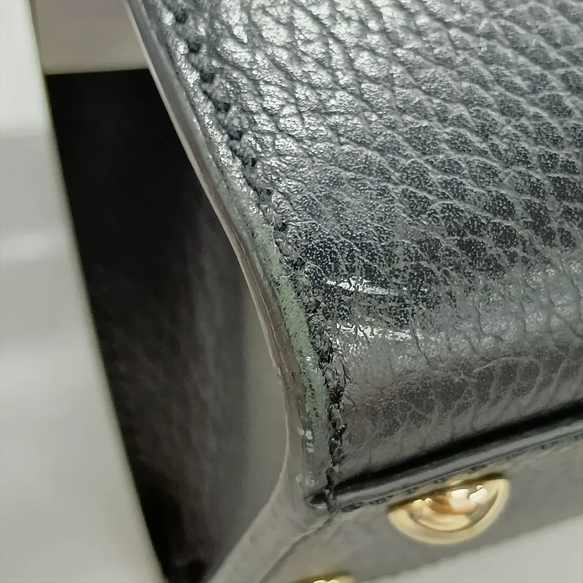 Soho Leather 2-Way Handbag, Black, 607722 (Outlet) — view 15