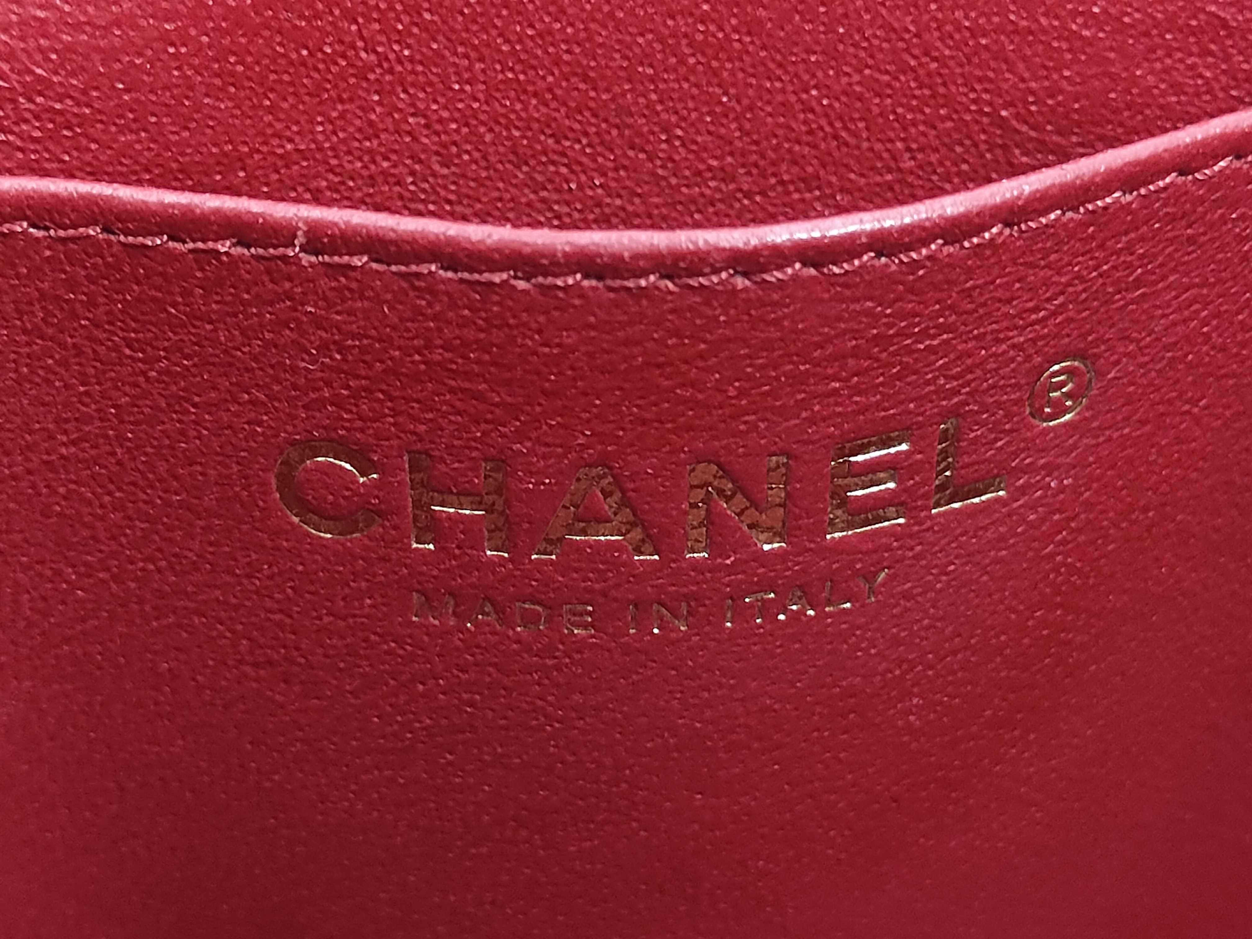 Matelassé Chain Lambskin Shoulder Bag — view 9