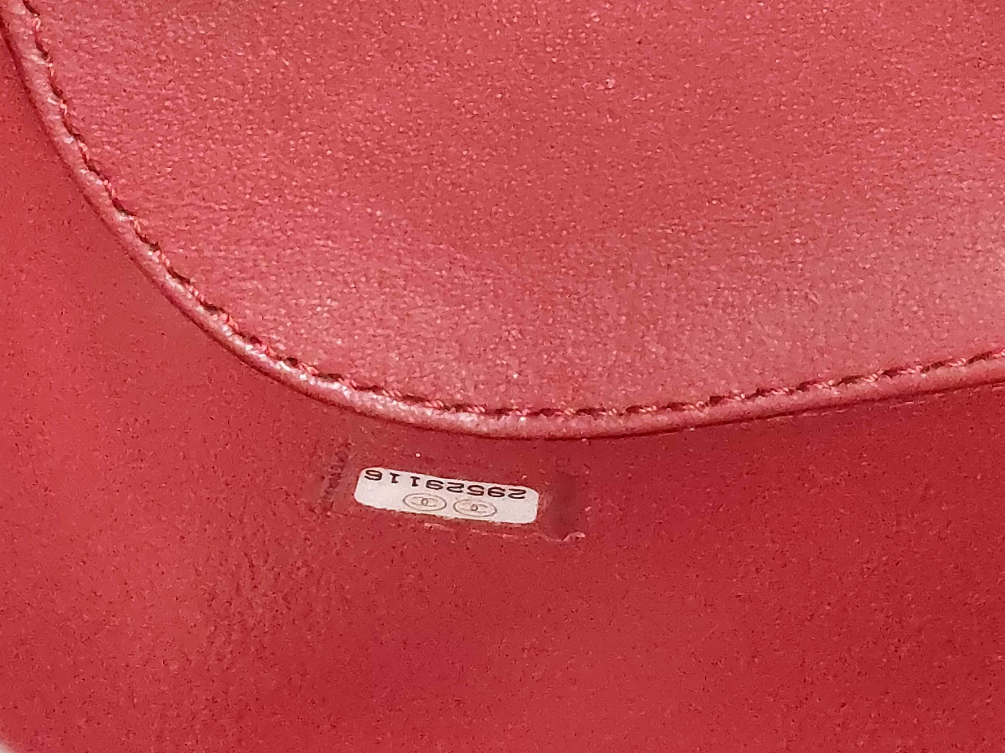 Matelassé Chain Lambskin Shoulder Bag — view 10