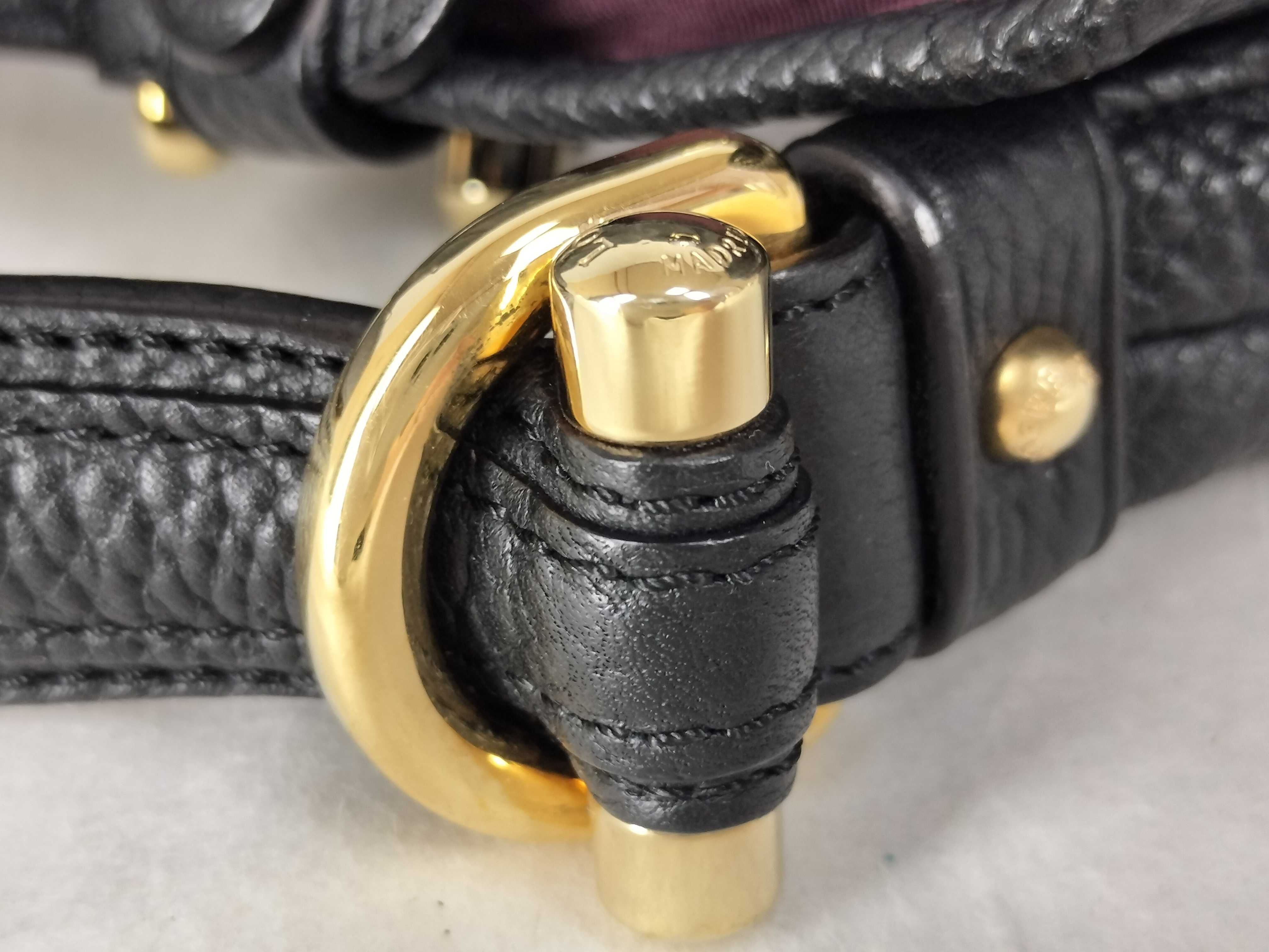 Callie Leather Handbag, Black — view 5