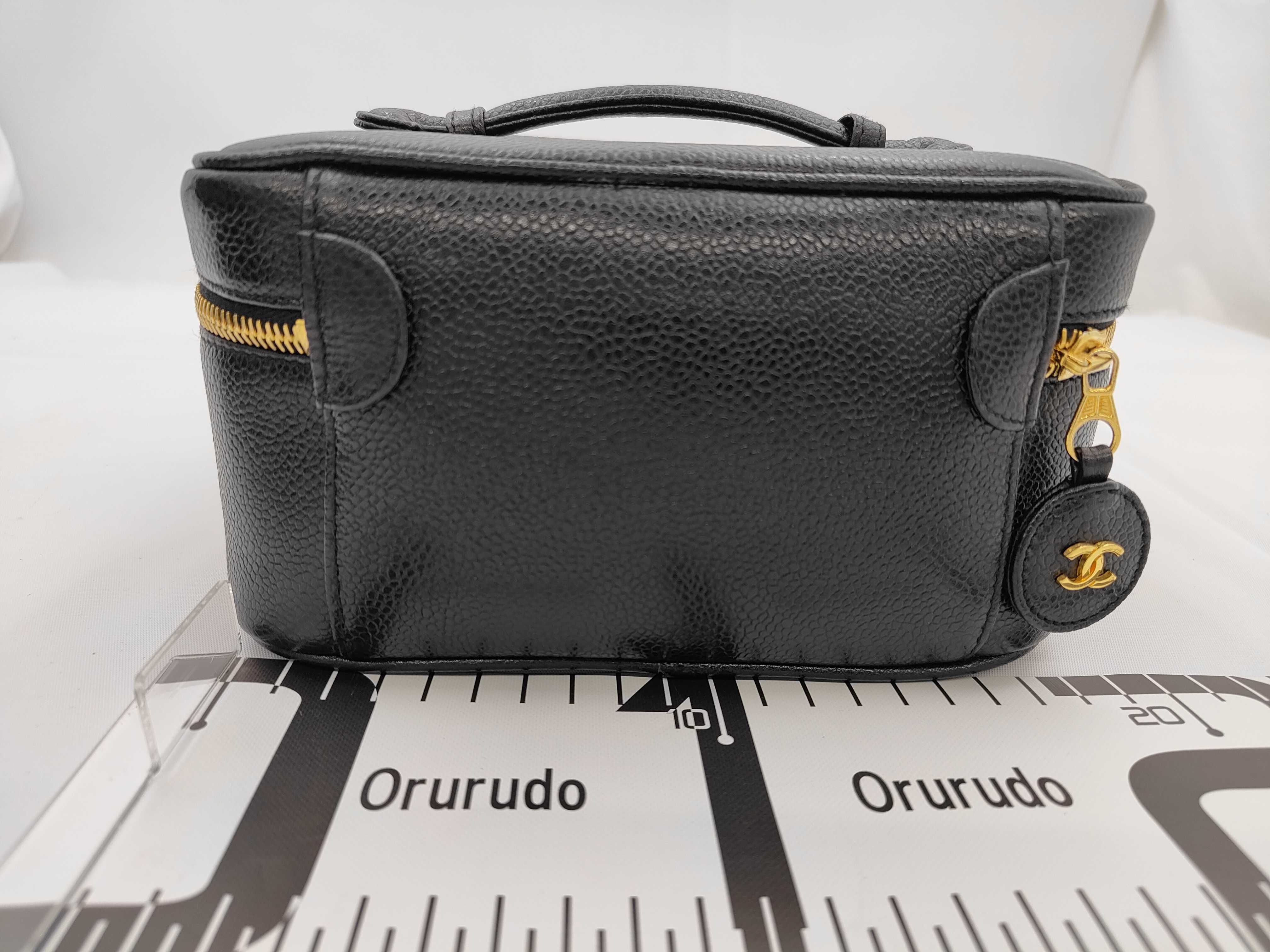 Caviar Skin Vanity Bag 3880159 (Includes Box and Dust Bag) — view 2