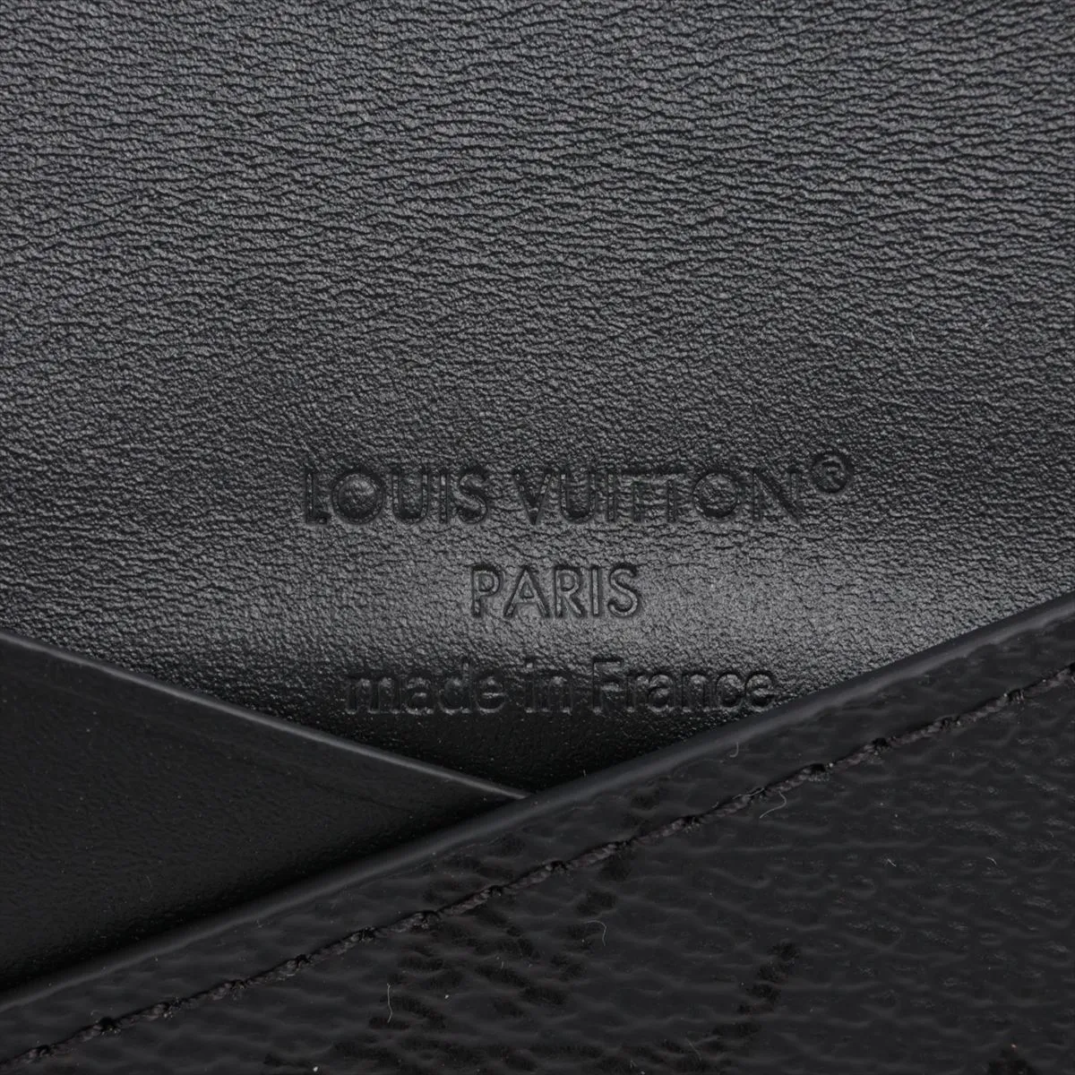 Monogram Midnight Portecarte Slim M26733 Black Card Case (RFID detected) — view 6
