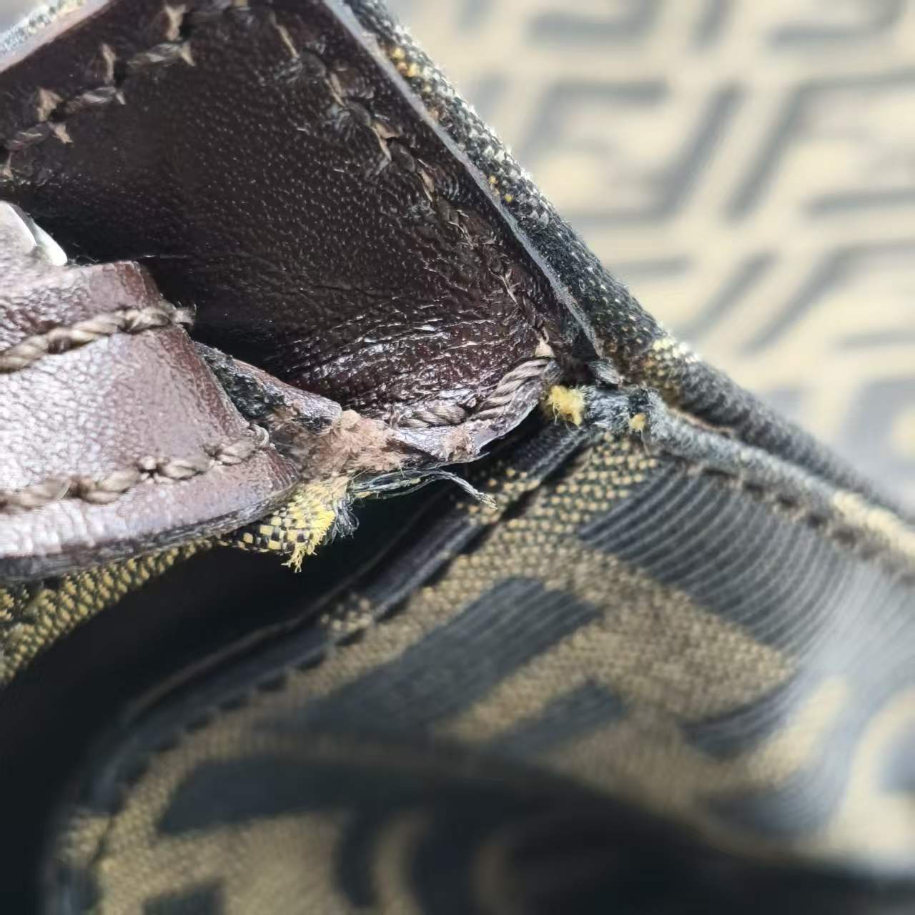 【*Shipped from: China*】FENDI Canvas Handbag — view 14