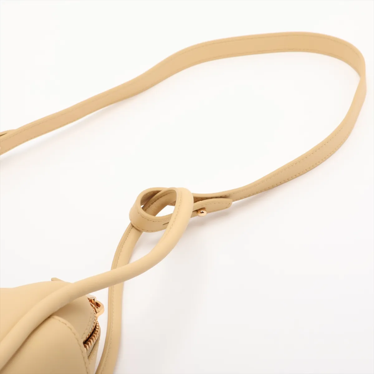 Darling Leather 2-Way Handbag, Yellow — view 7