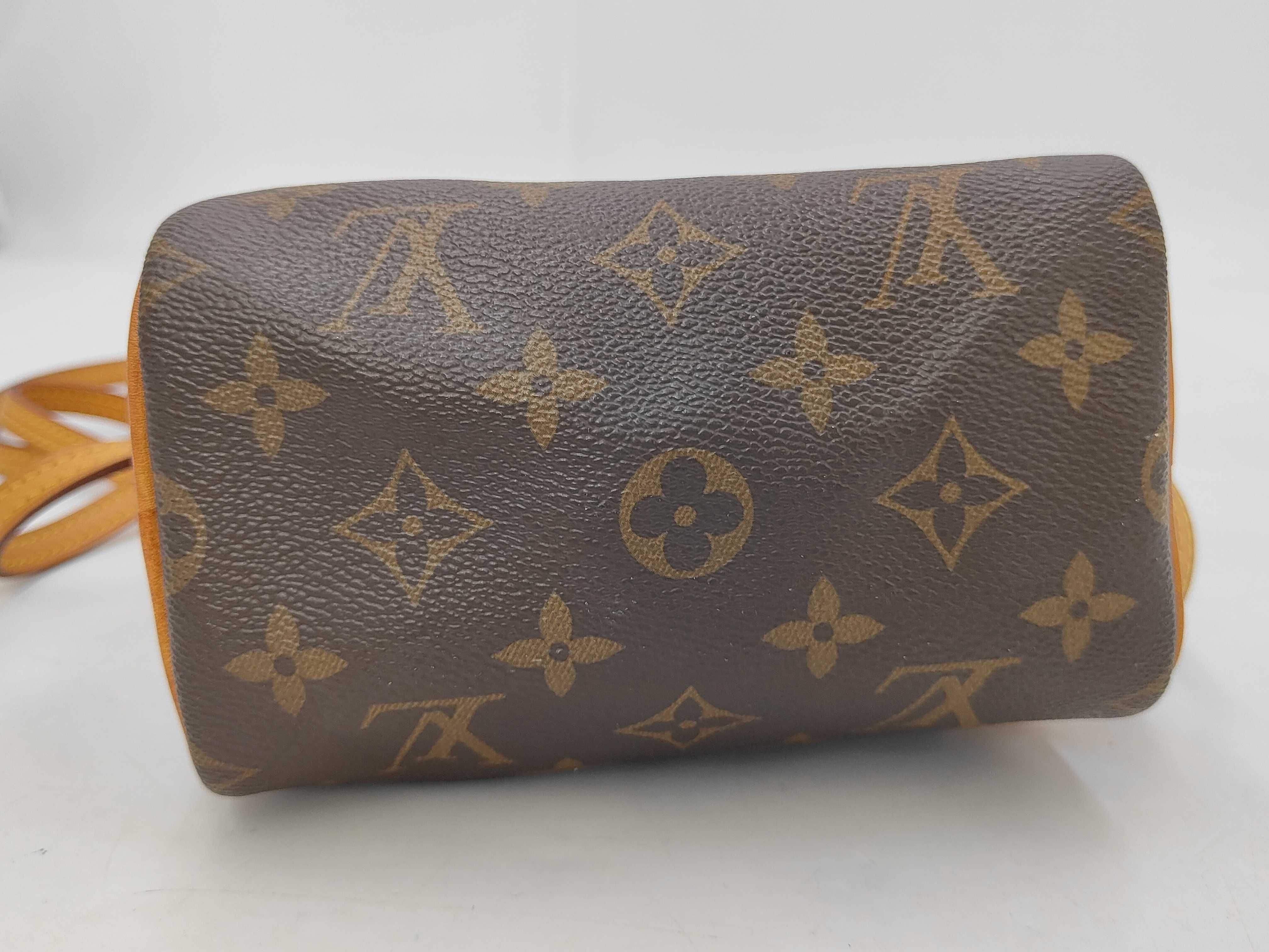 Monogram Louis Vuitton Monogram Shoulder Bag Nano Speedy M61252 Shoulder Bag — view 4