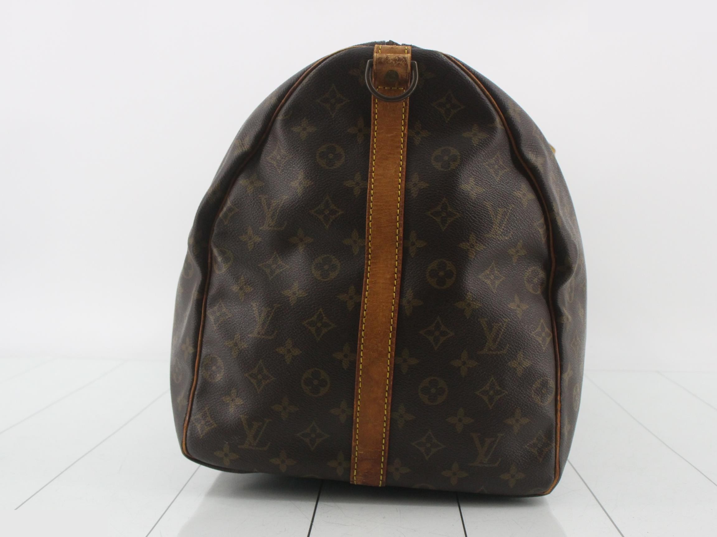 Monogram Keepall Bandoulière 60 Boston Bag — view 3