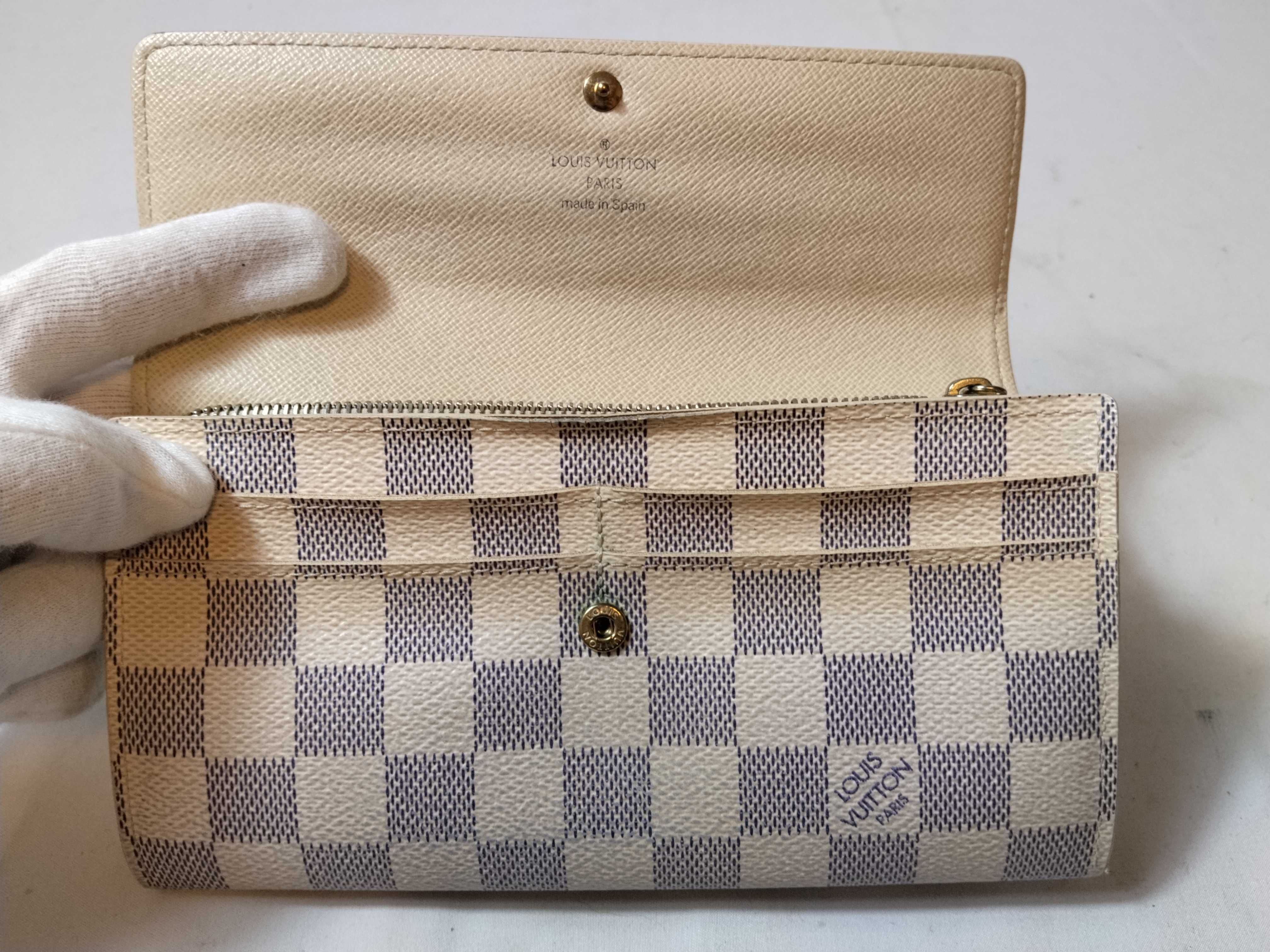 Damier Azur Portefeuille Sarah Wallet — view 12