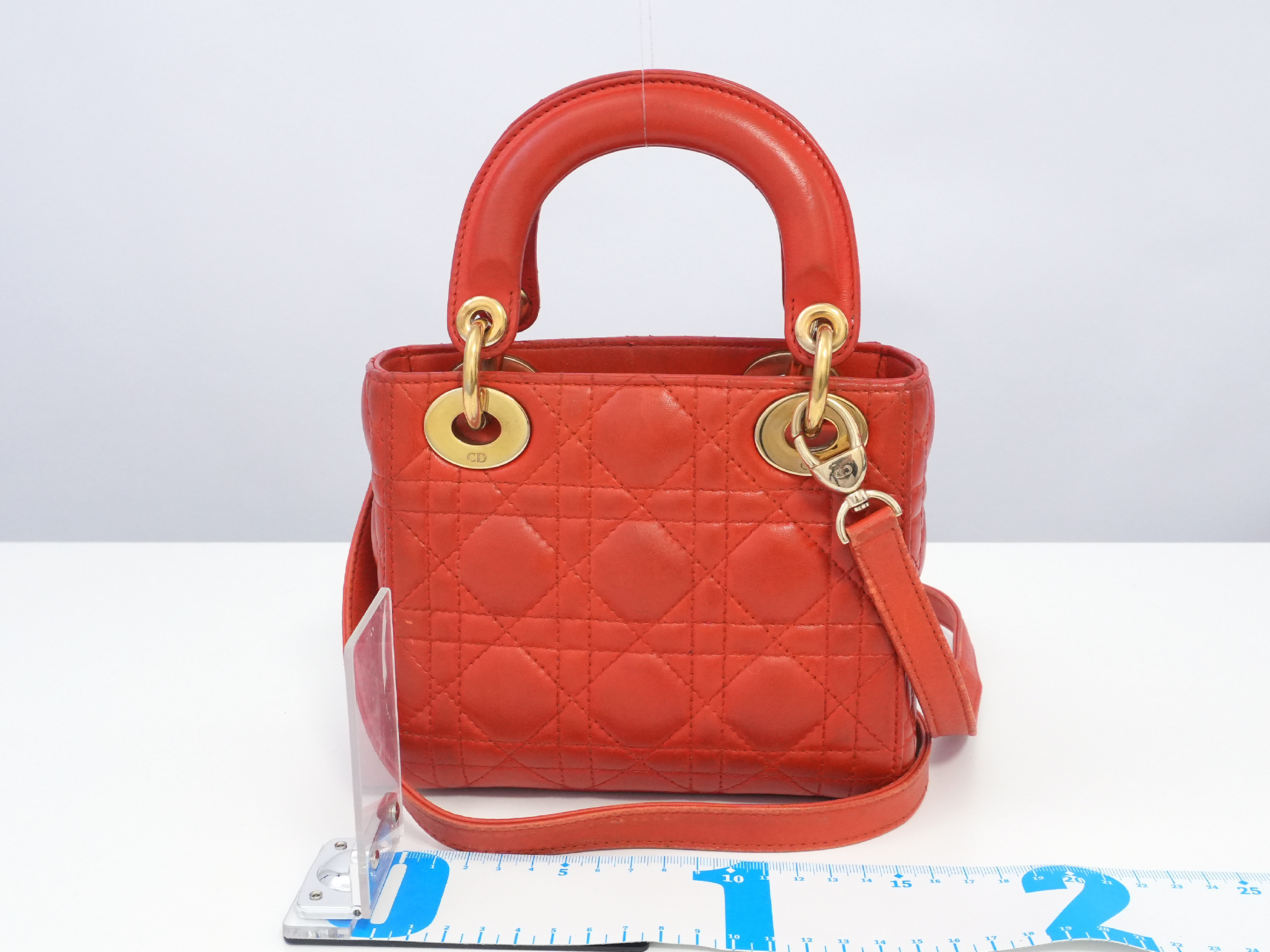 Lady Dior Mini Cannage Handbag — view 2