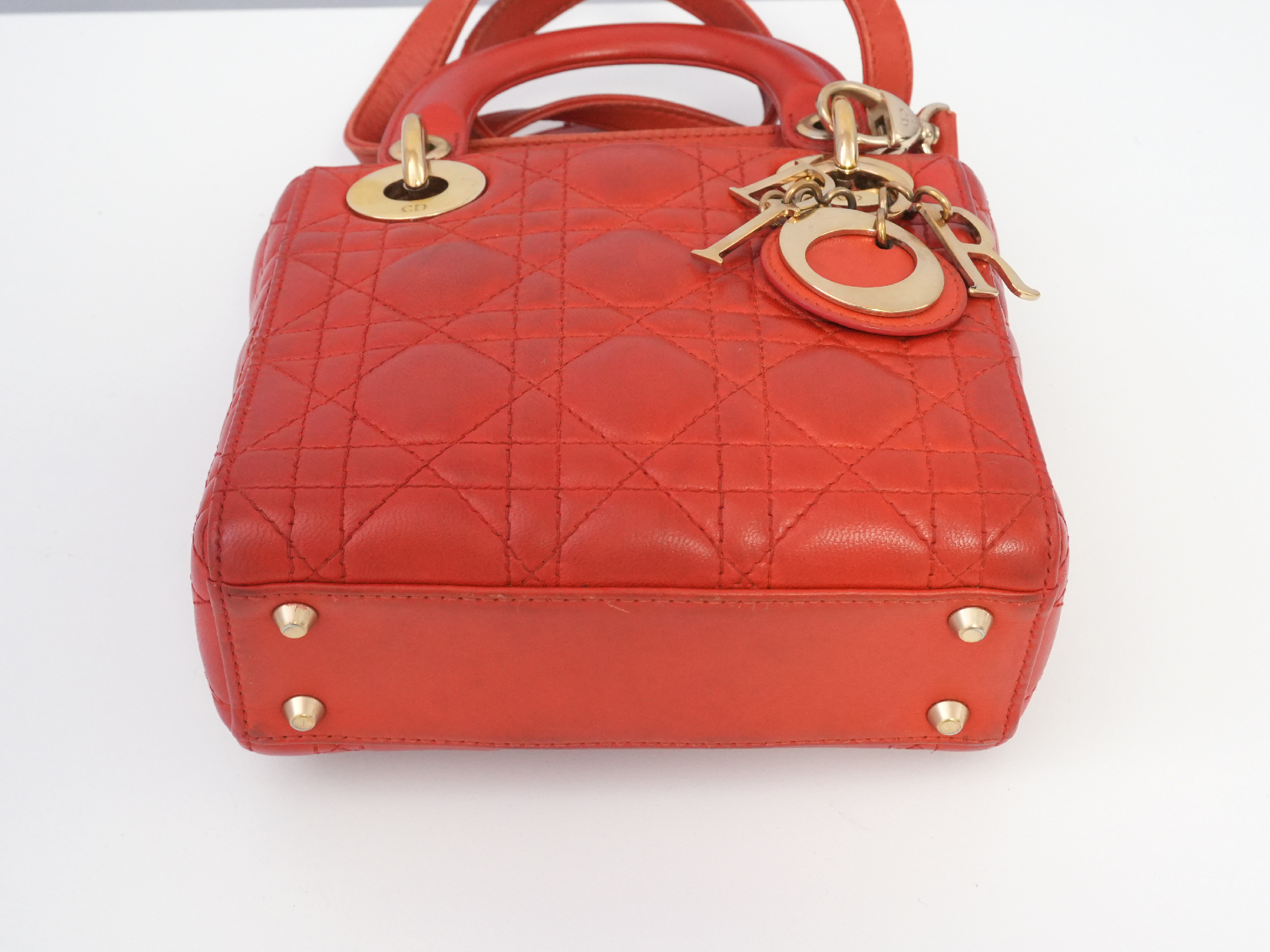 Lady Dior Mini Cannage Handbag — view 13