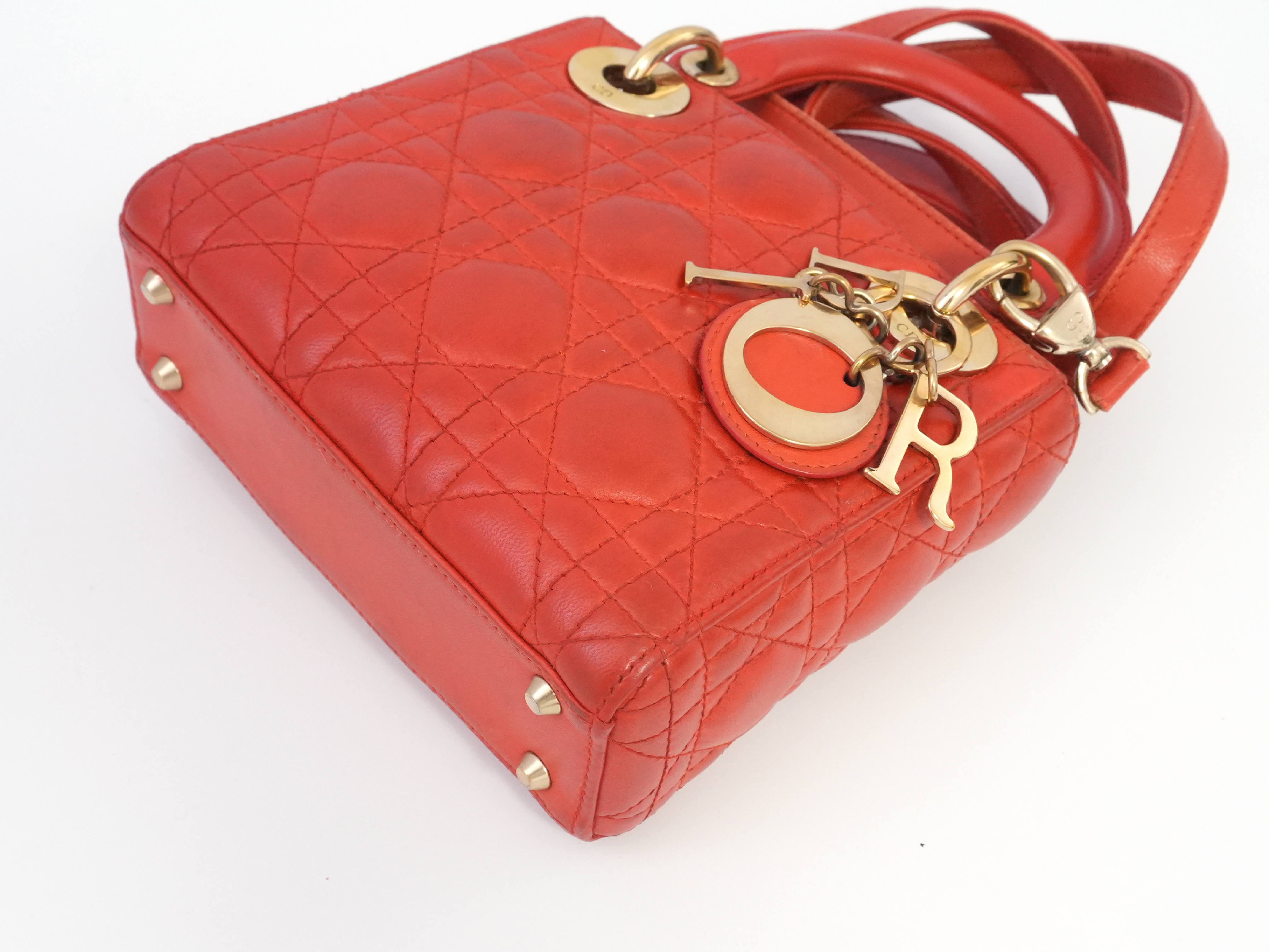 Lady Dior Mini Cannage Handbag — view 14