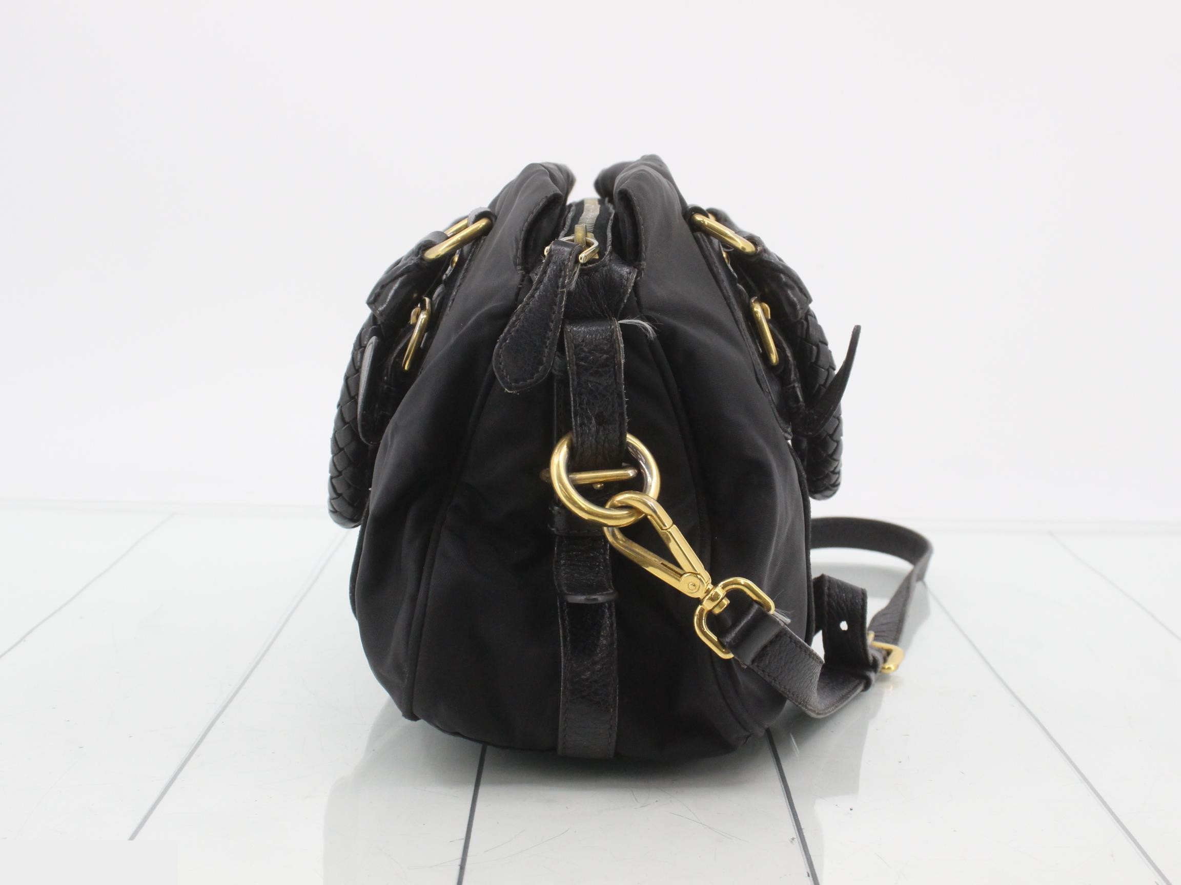 Nylon triangular plate 2WAY shoulder/handbag — view 4