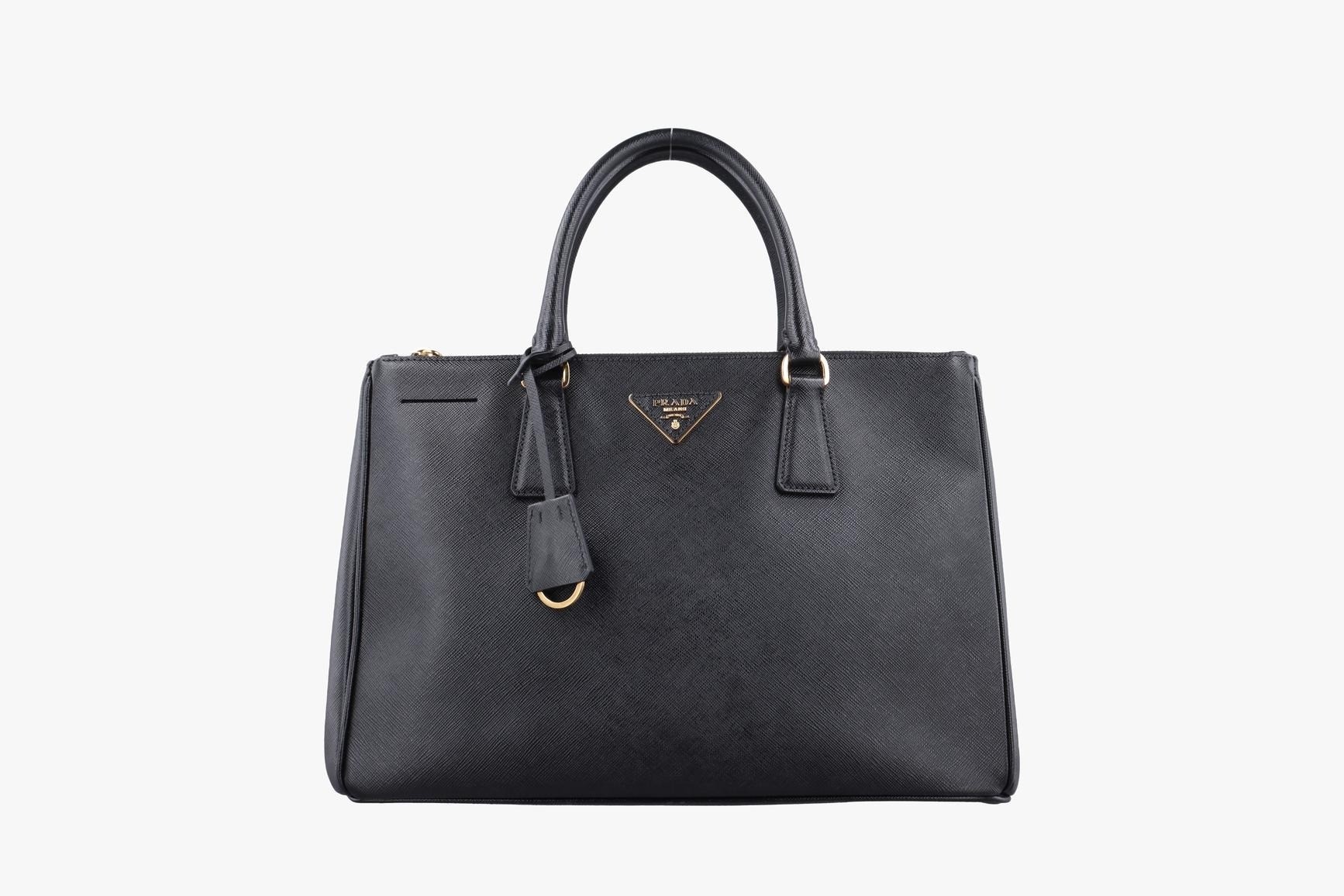 Galleria Saffiano Leather Black