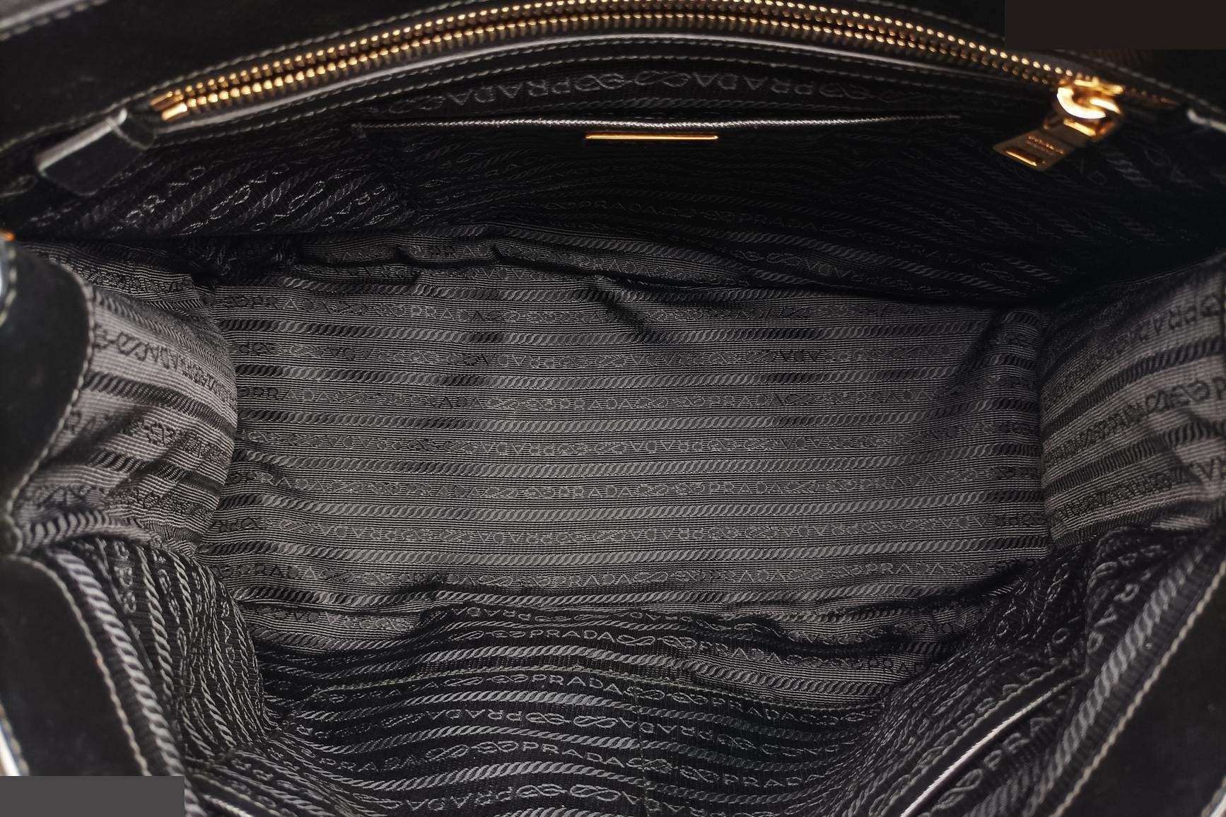 Galleria Saffiano Leather Black — view 6