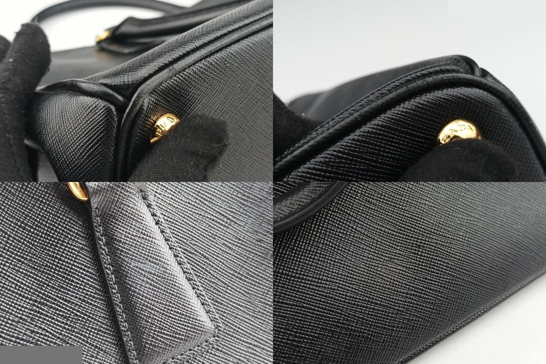 Galleria Saffiano Leather Black — view 10