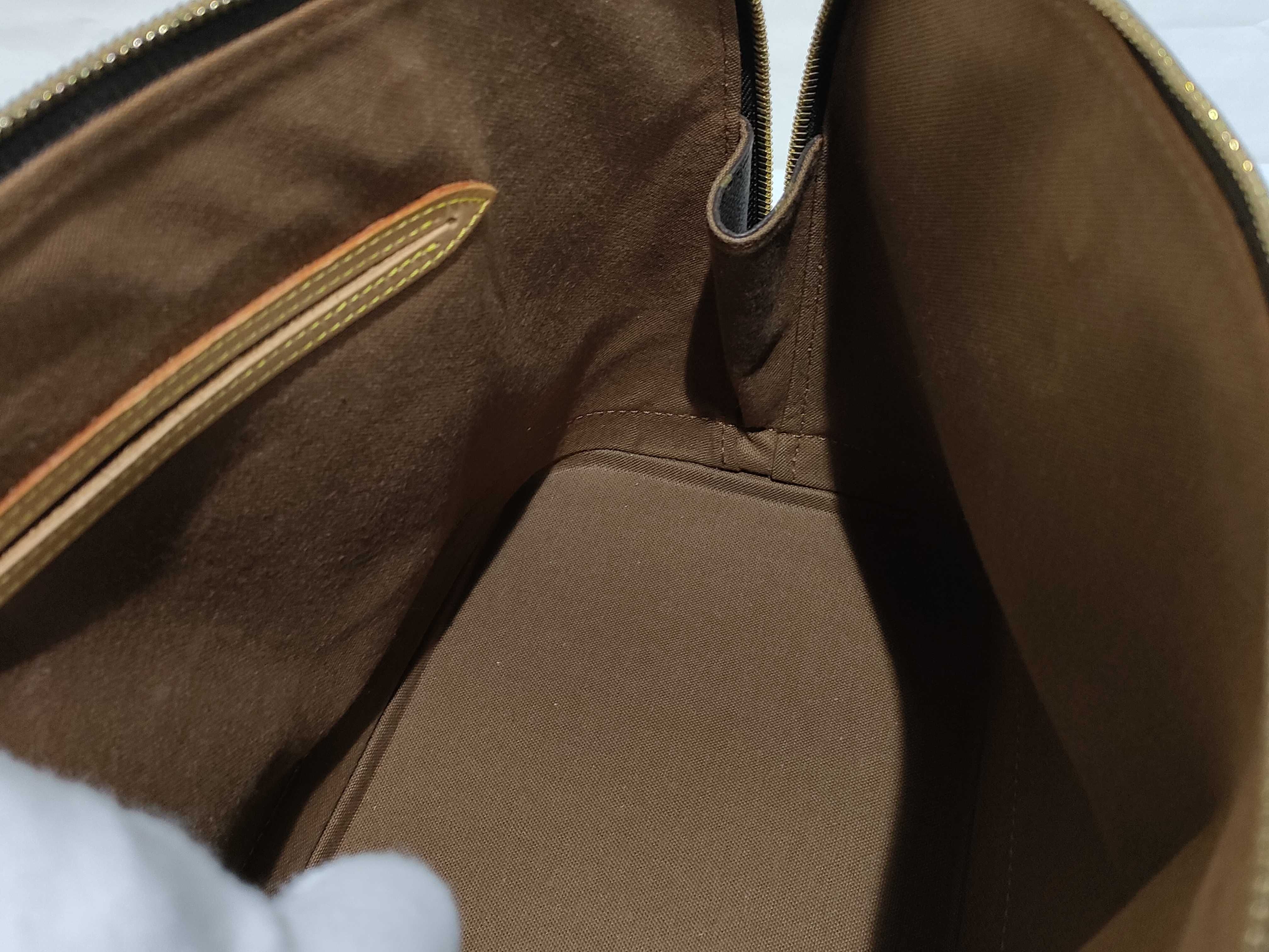 Monogram Alma MM M40878 VI0918 Brown Handbag with Strap — view 11