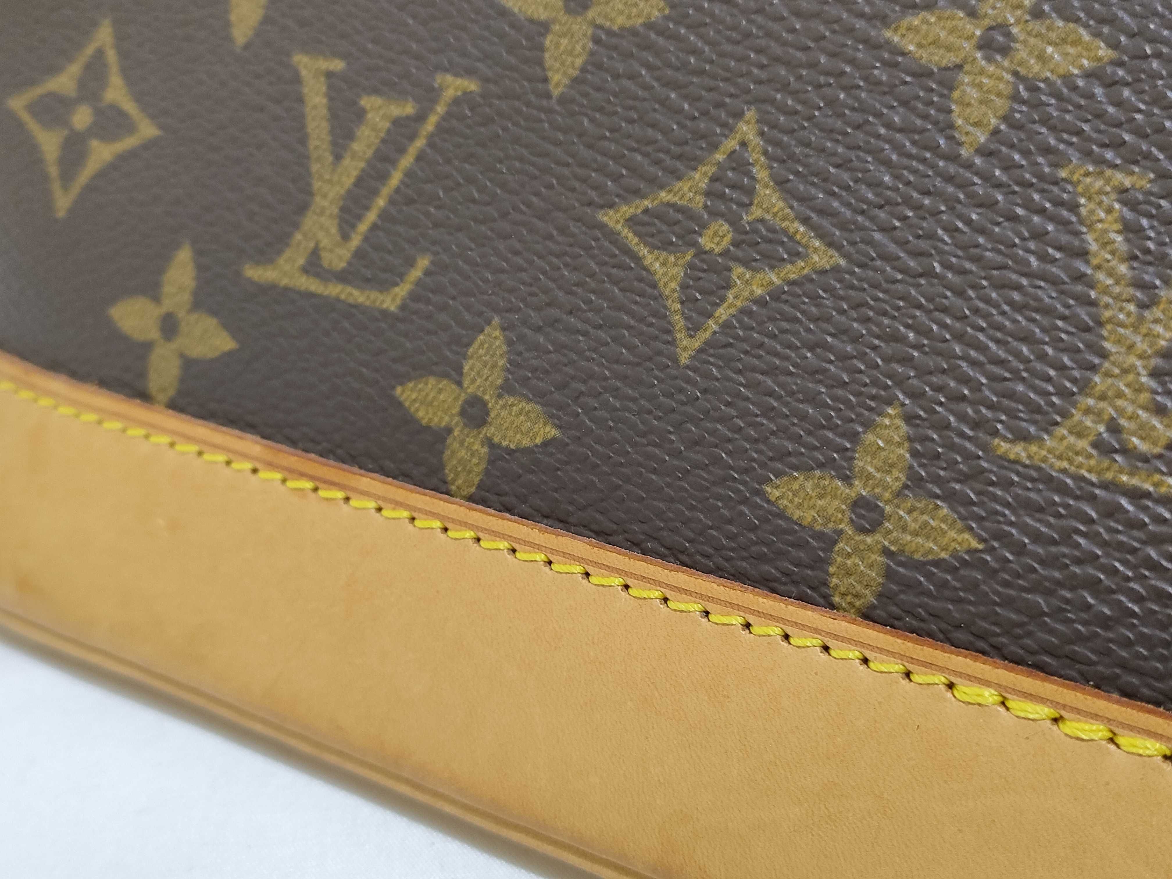 Monogram Alma MM M40878 VI0918 Brown Handbag with Strap — view 14