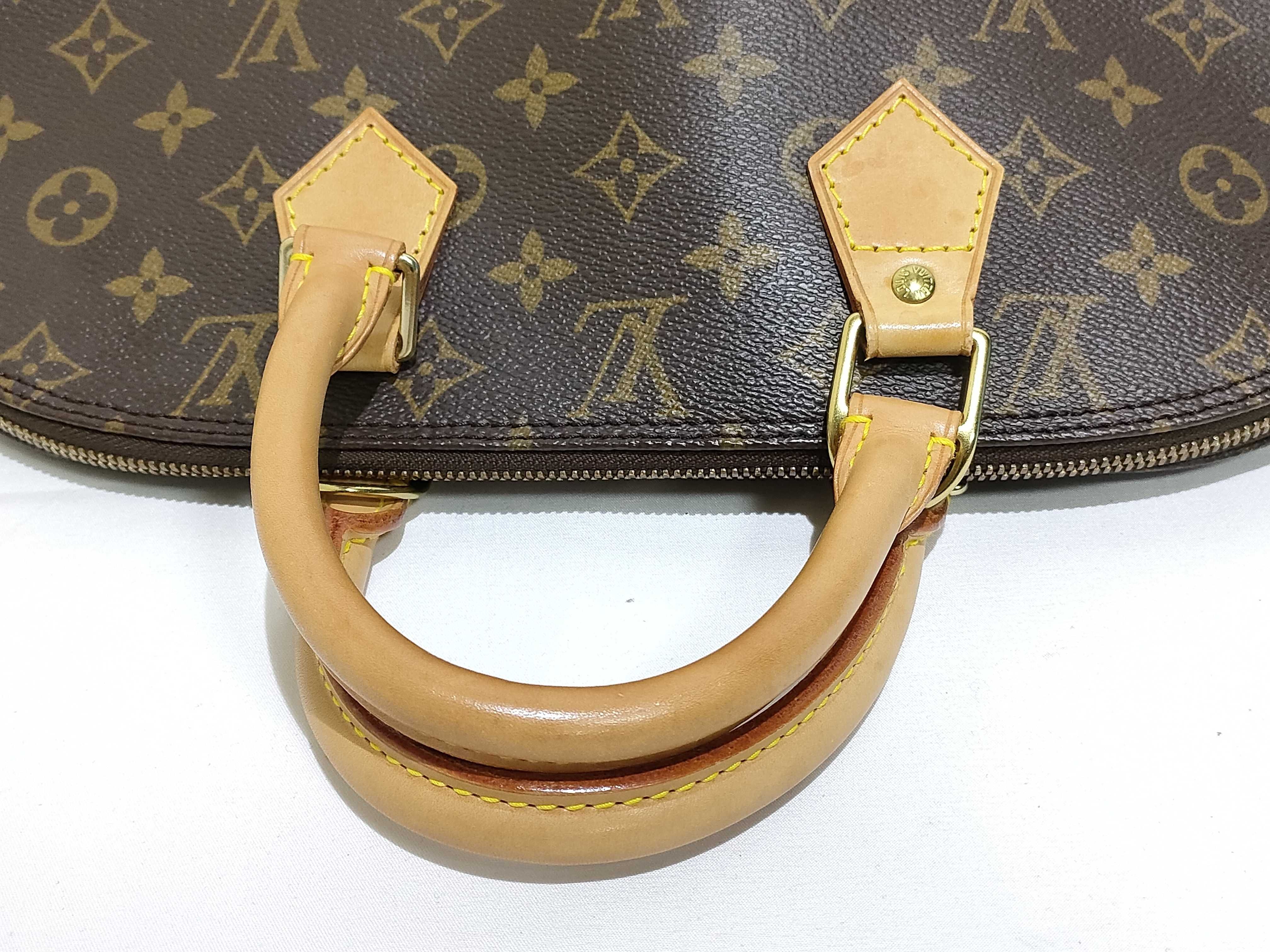 Monogram Alma MM M40878 VI0918 Brown Handbag with Strap — view 3